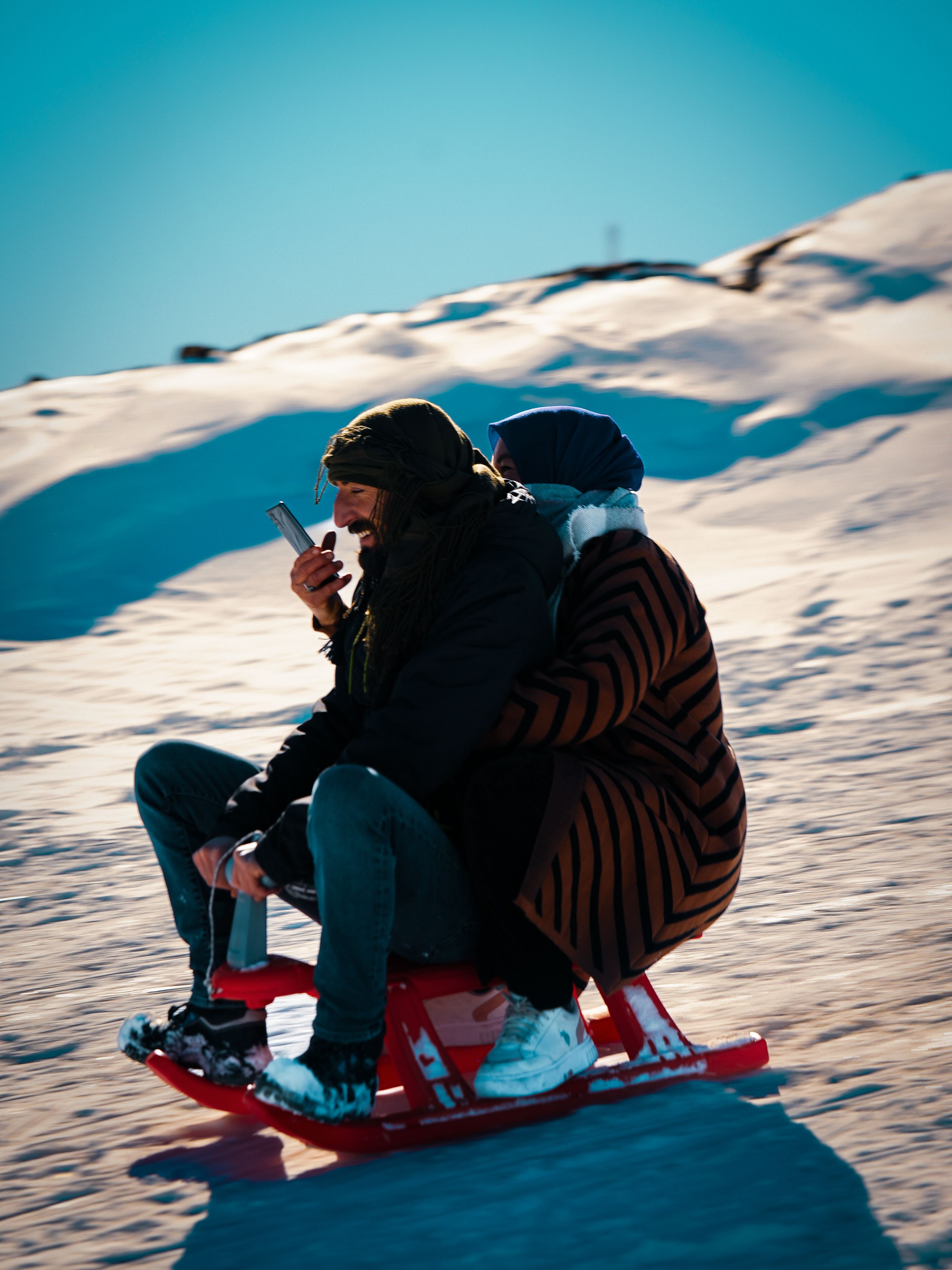 Fun With Tobogganing