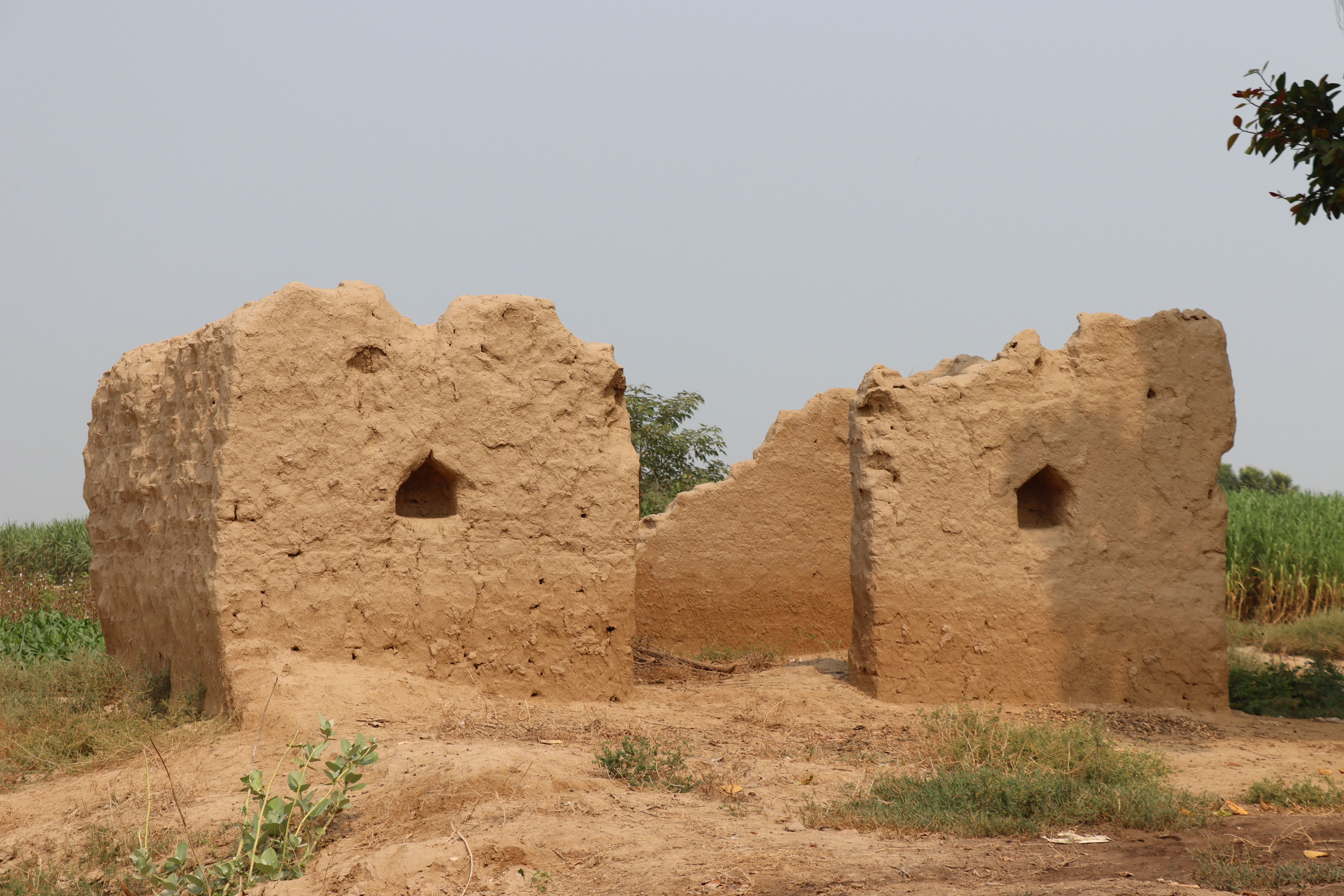 Ruins of Adobe Structure in Rural Setting · Free Stock Photo