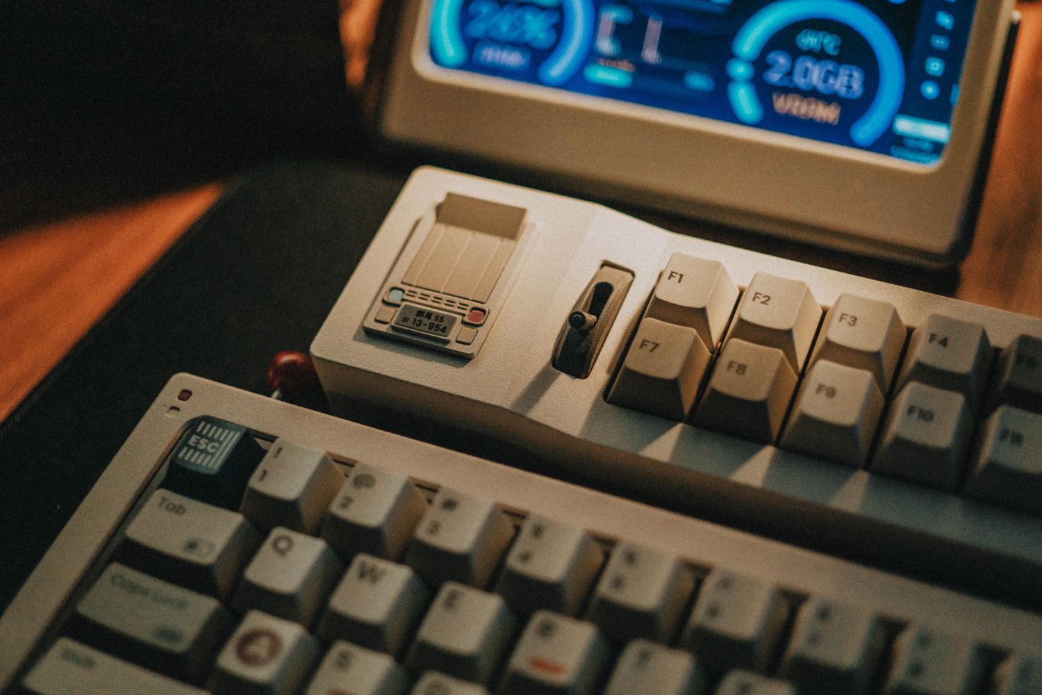 Retro keyboard and digital interface