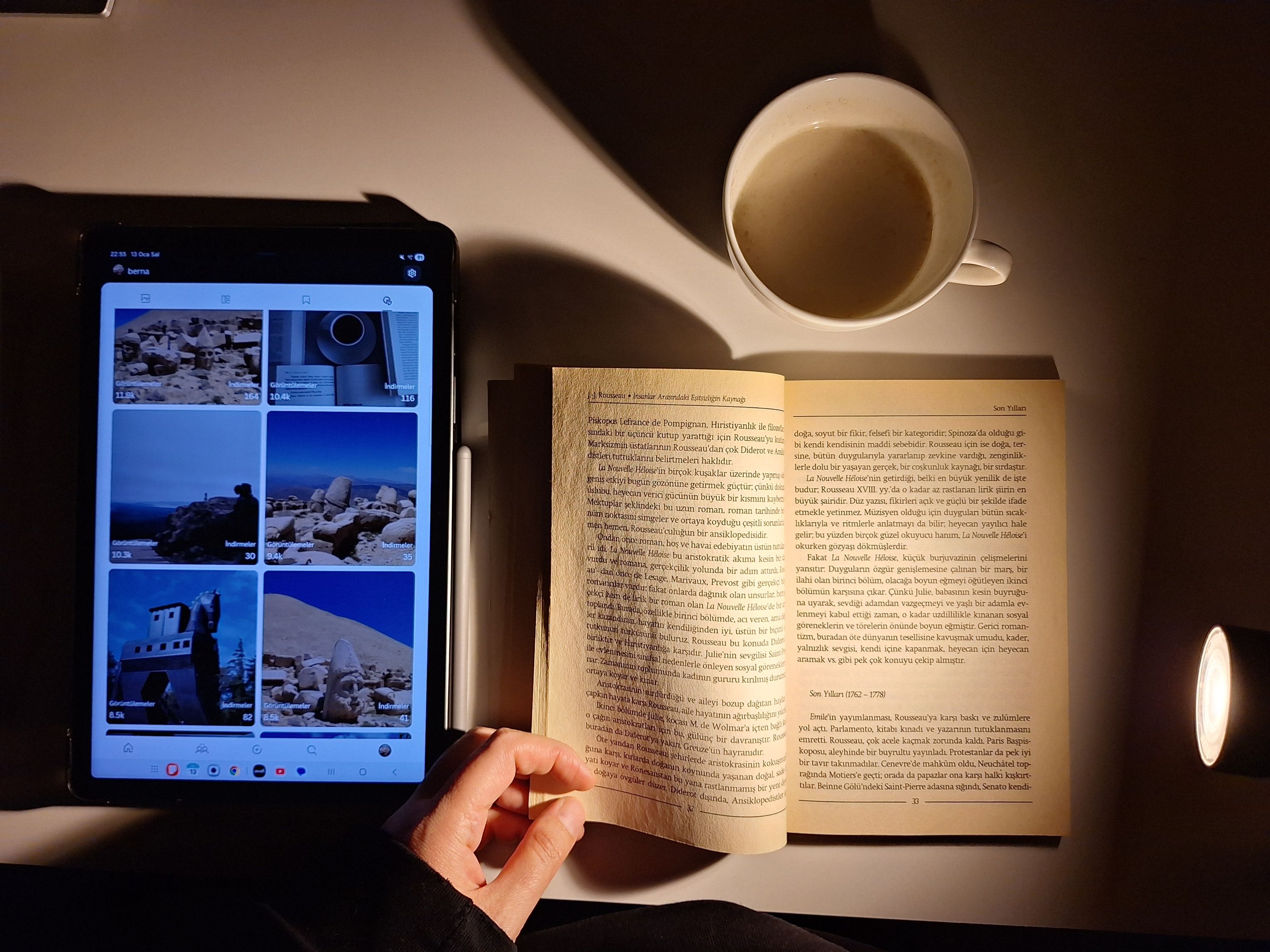LED Clip-On Book Light Rechargeable