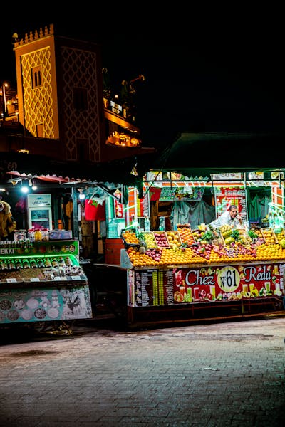 Marakeş gece hayatı