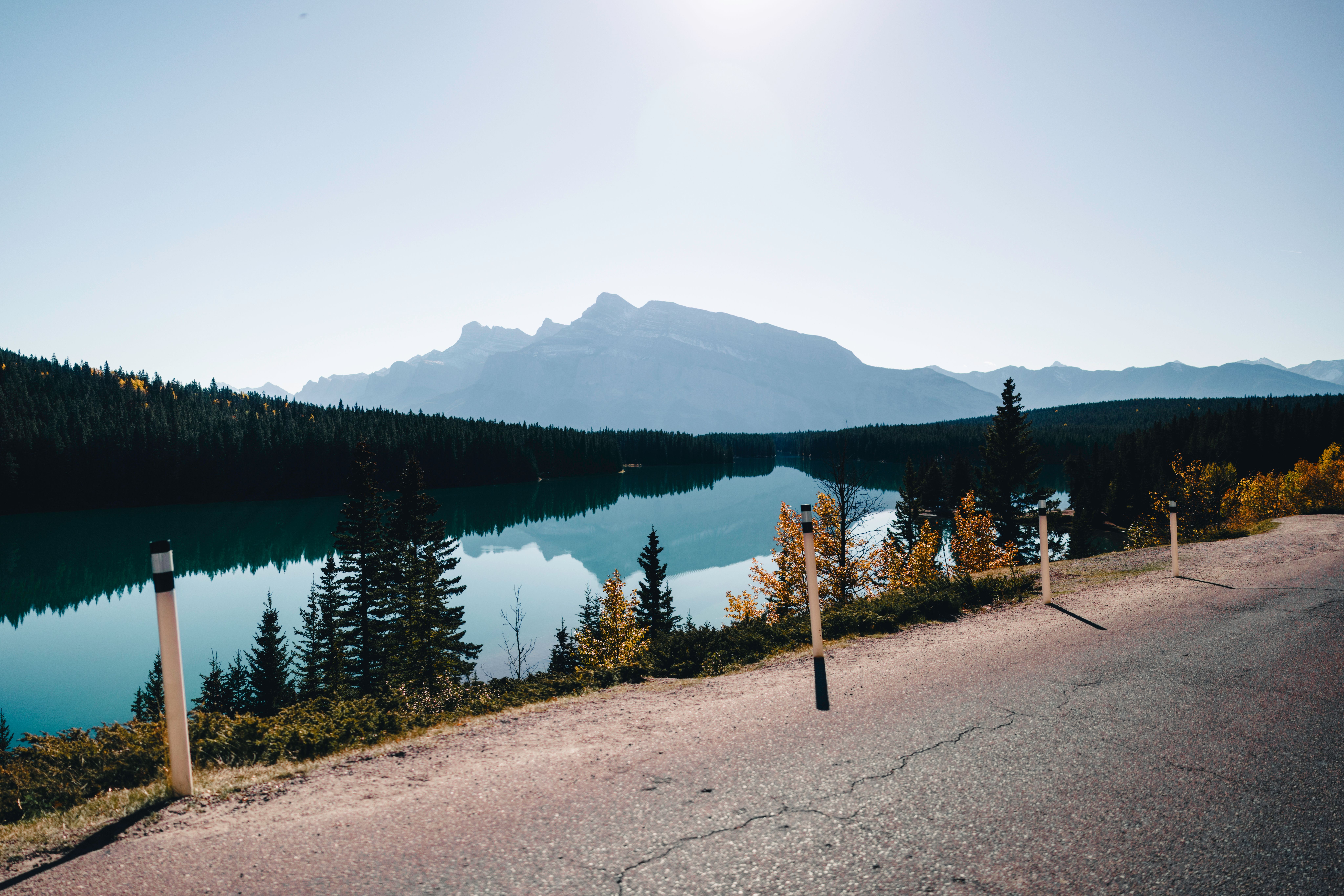 Scenic Lake View in Canadian Rockies during Day · Free Stock Photo
