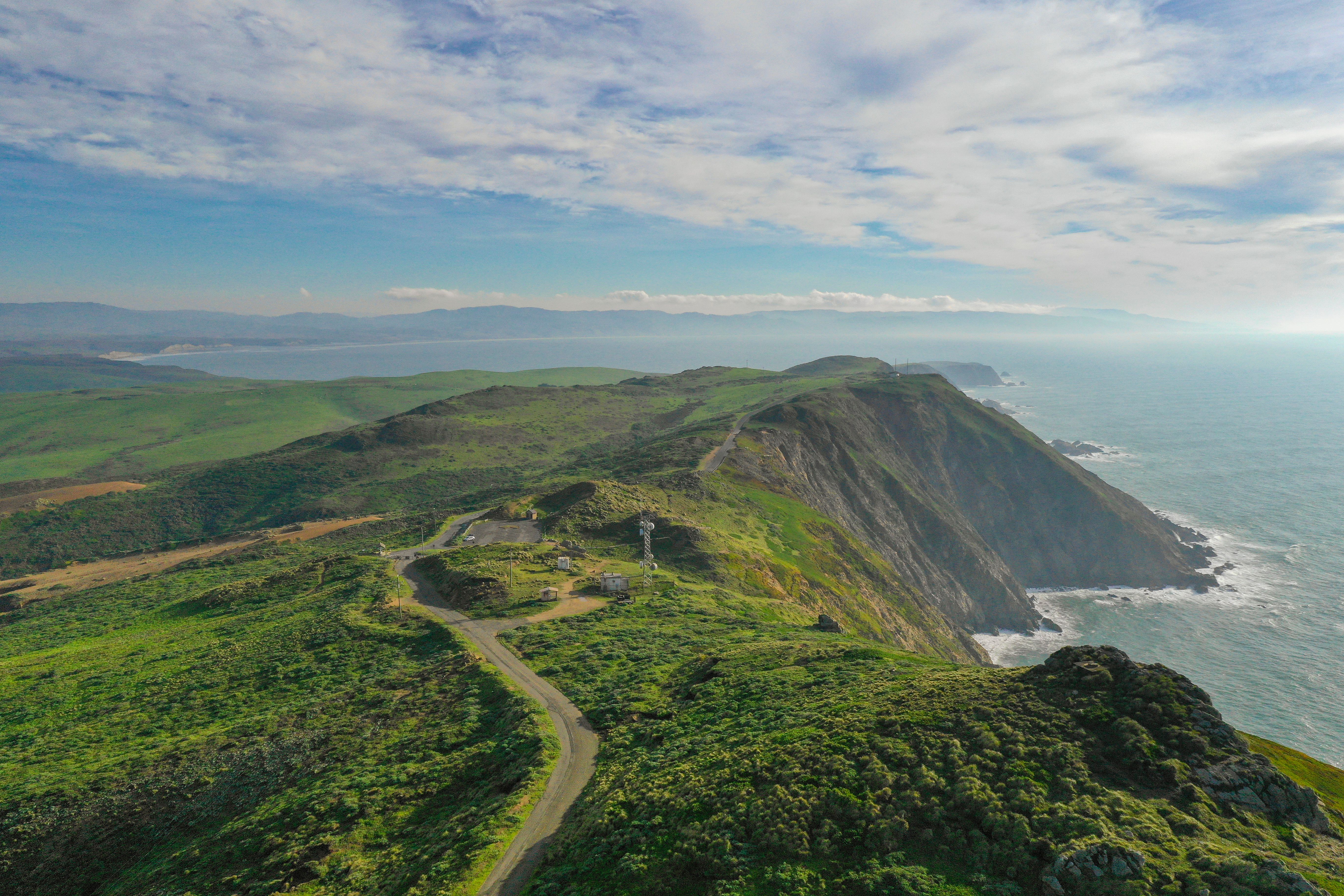 Vista Aérea De Point Reyes National Seashore · Foto de stock gratuita