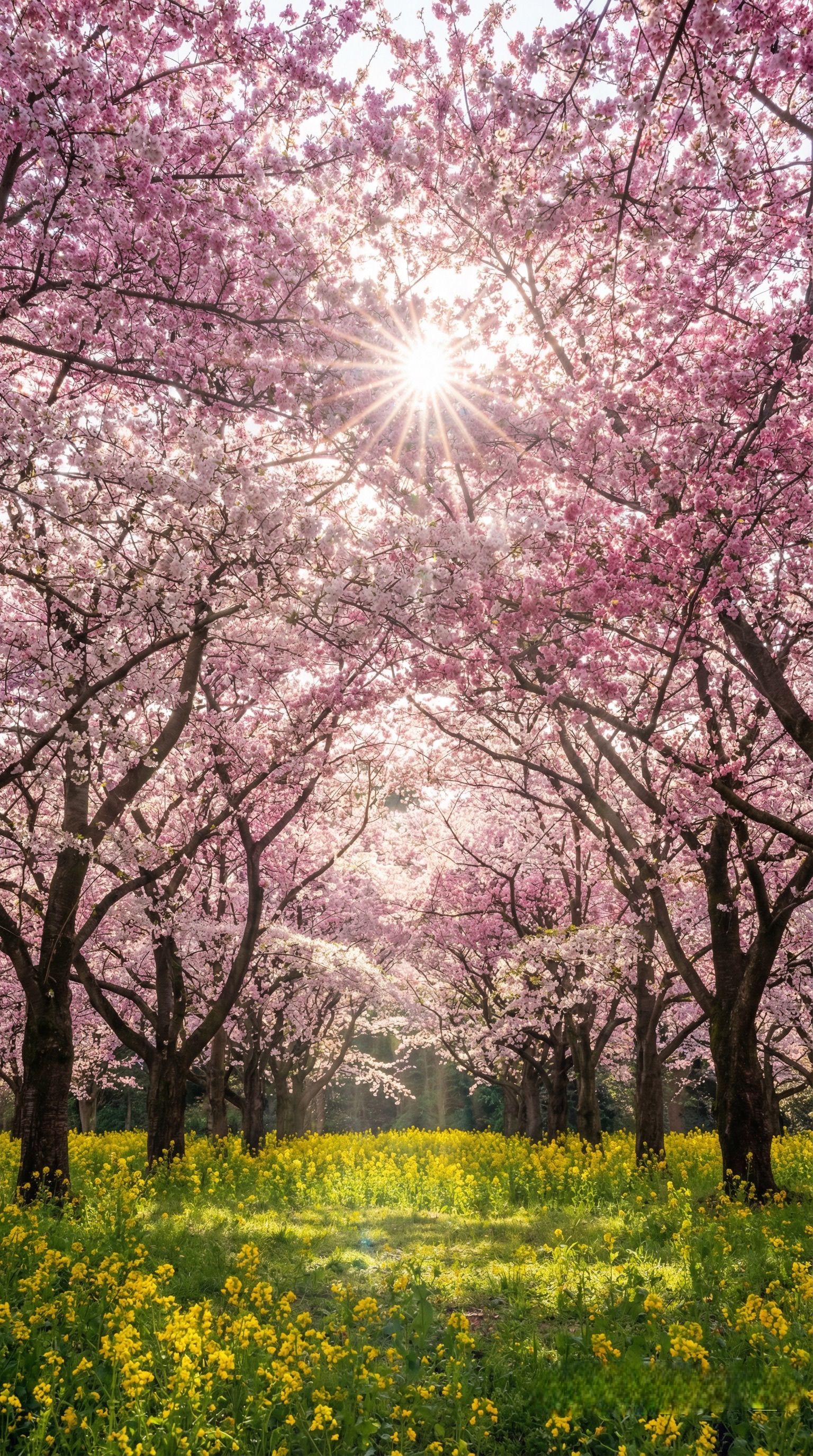 Stunning Cherry Blossom Trees in Full Bloom · Free Stock Photo