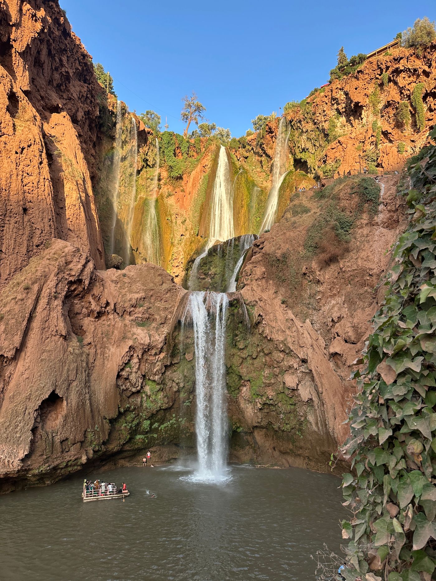 Ouzoud Waterfalls, Morocco — real-location travel photograph