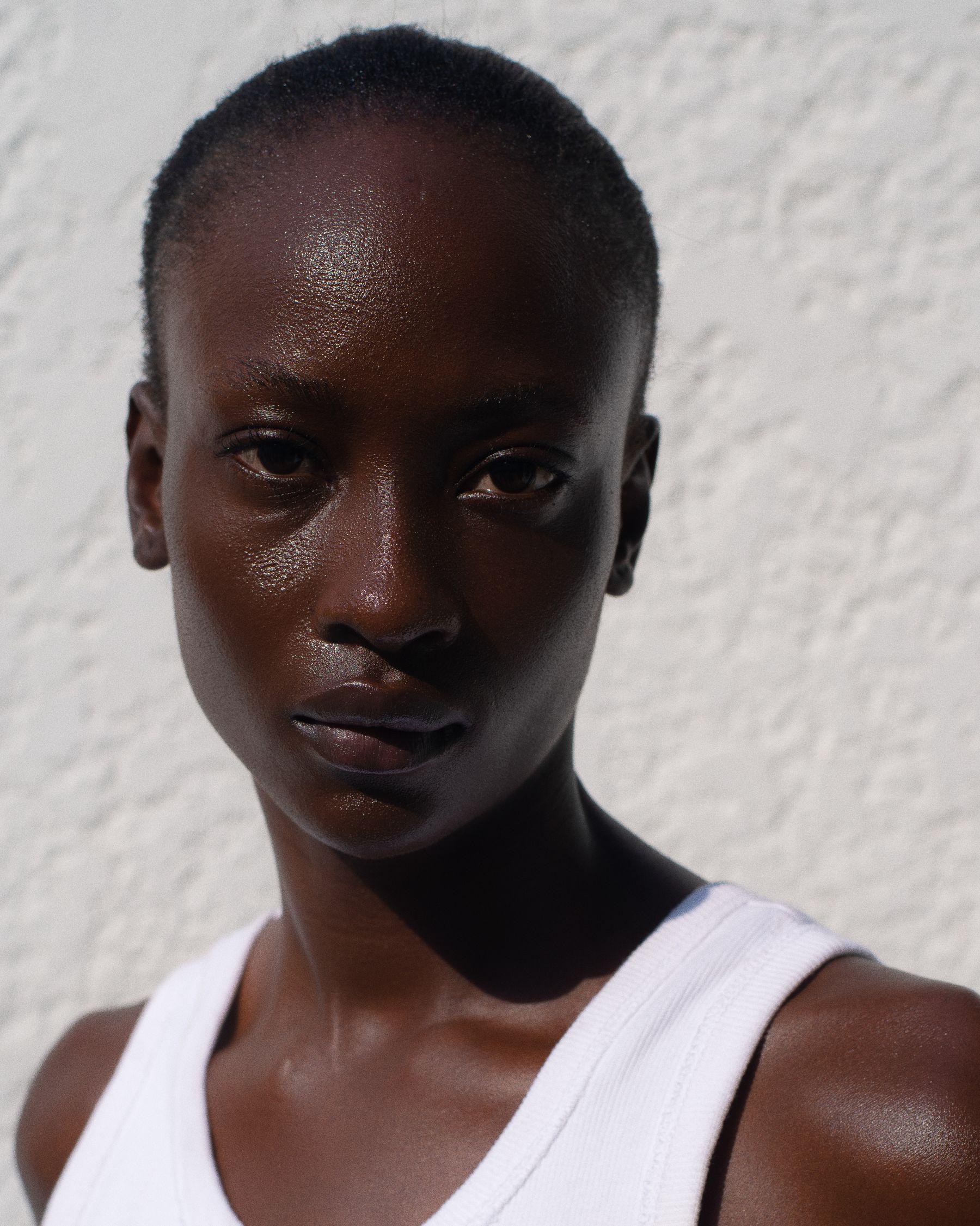 African outdoor portrait