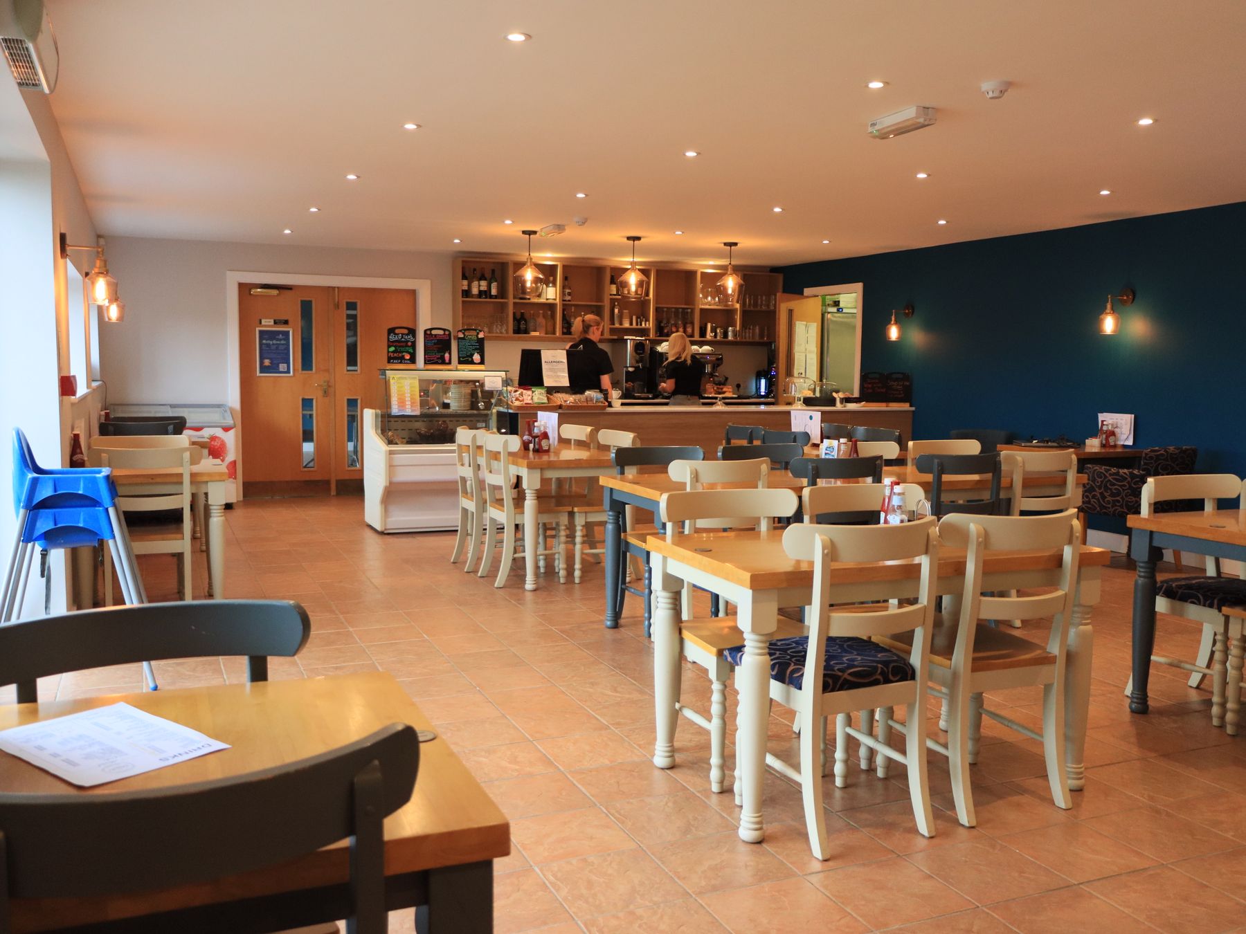 Commercial Decorating in Aldborough Hatch — quality trade paint going on in two coats