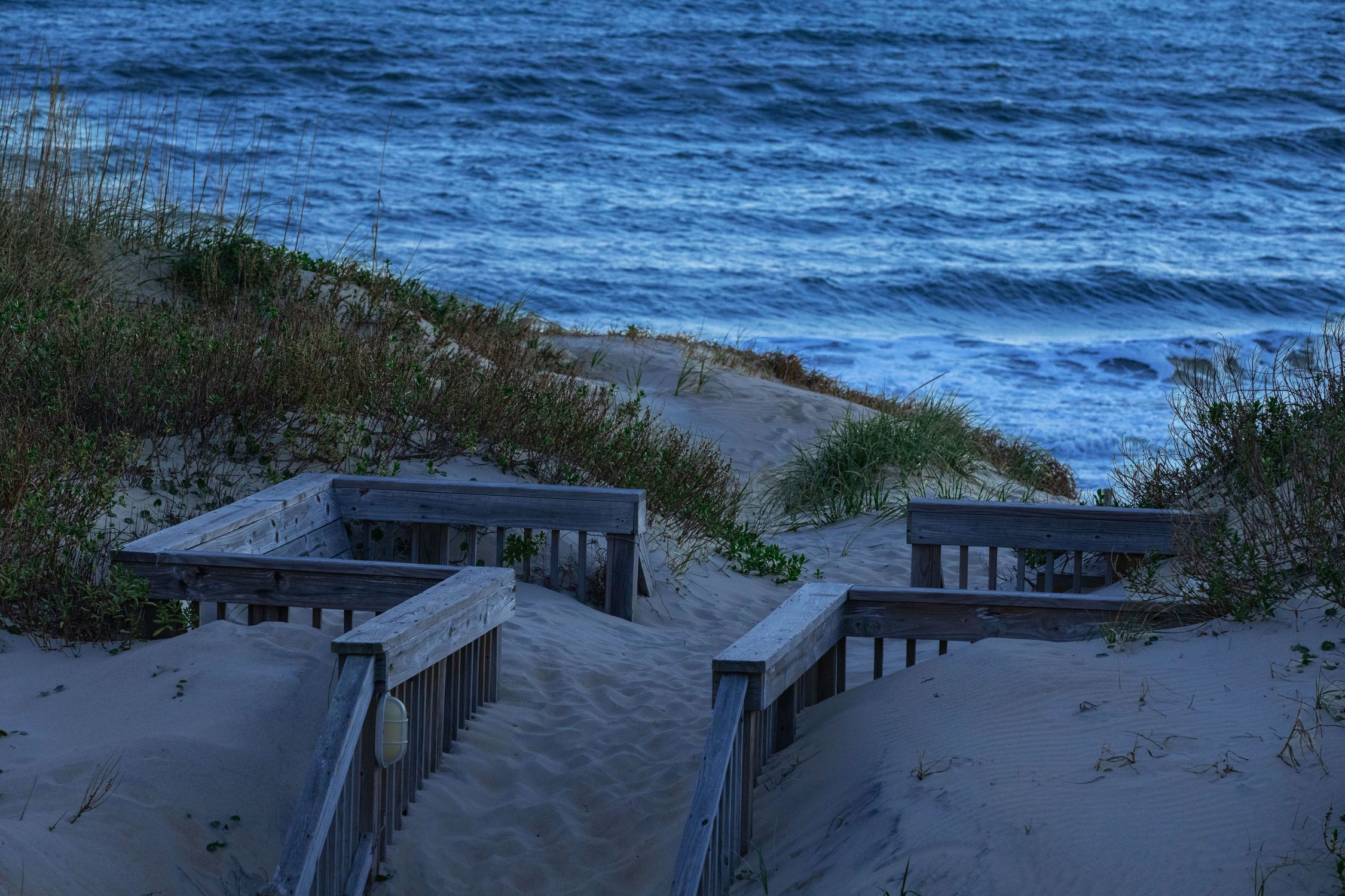 Scenic Beach Pathway at Nags Head, North Carolina · Free Stock Photo