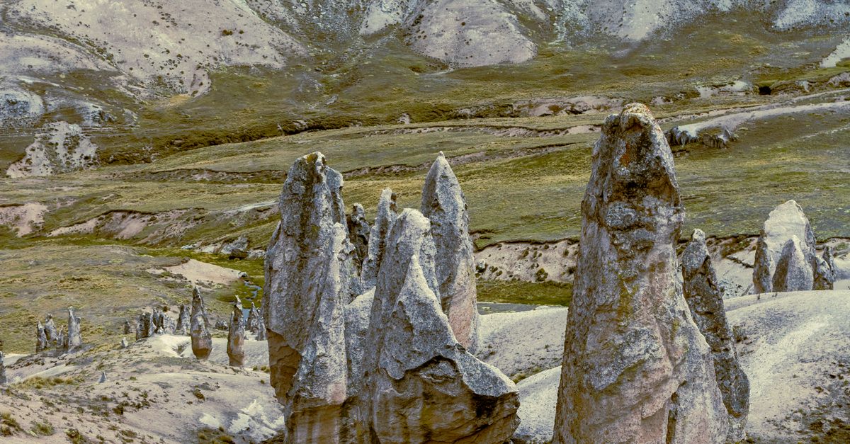 Peru Rocks Locked In Unique Rock Formations in Arequipa, Peru · Free Stock Photo