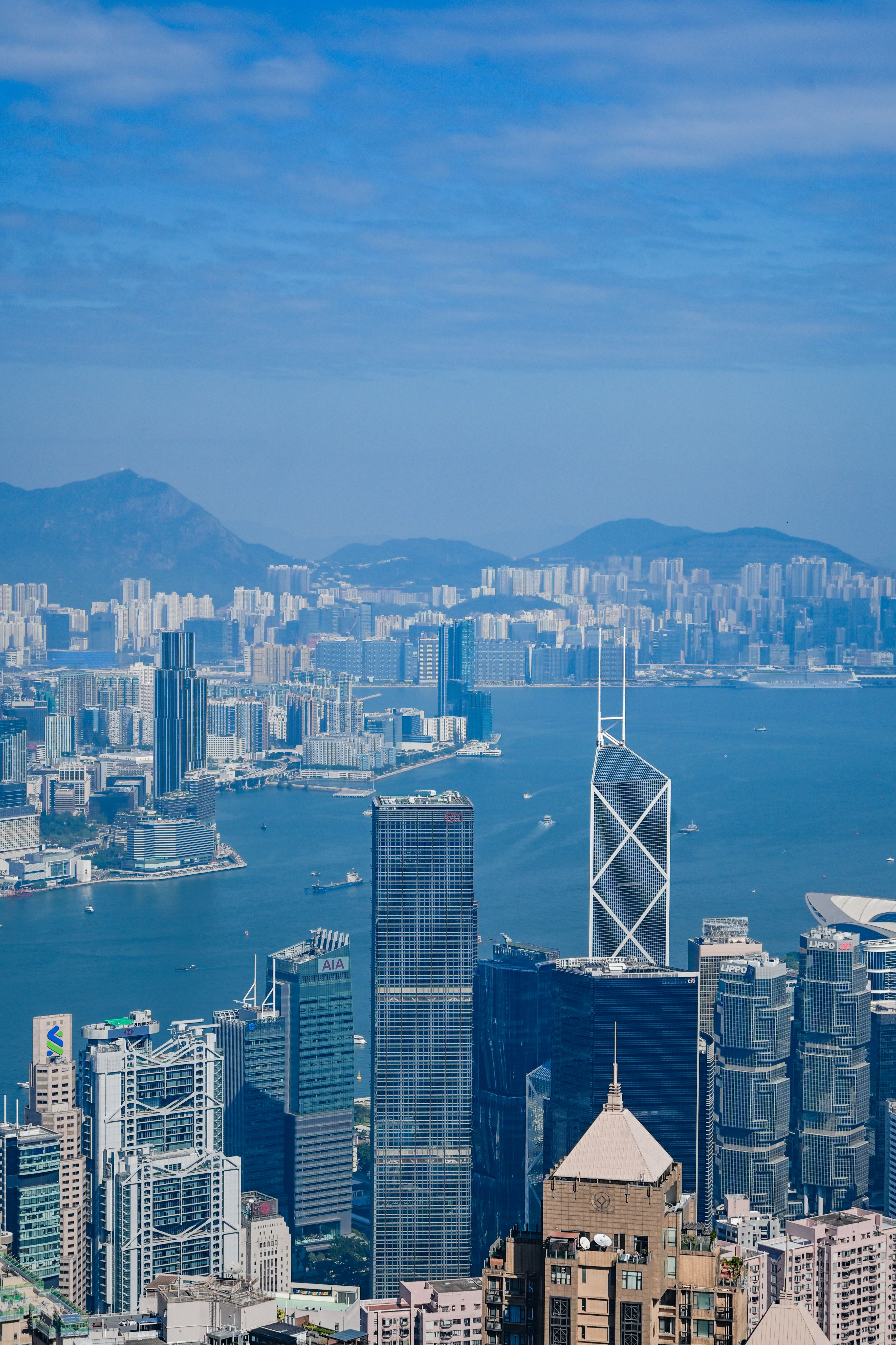 Hong Kong urban density