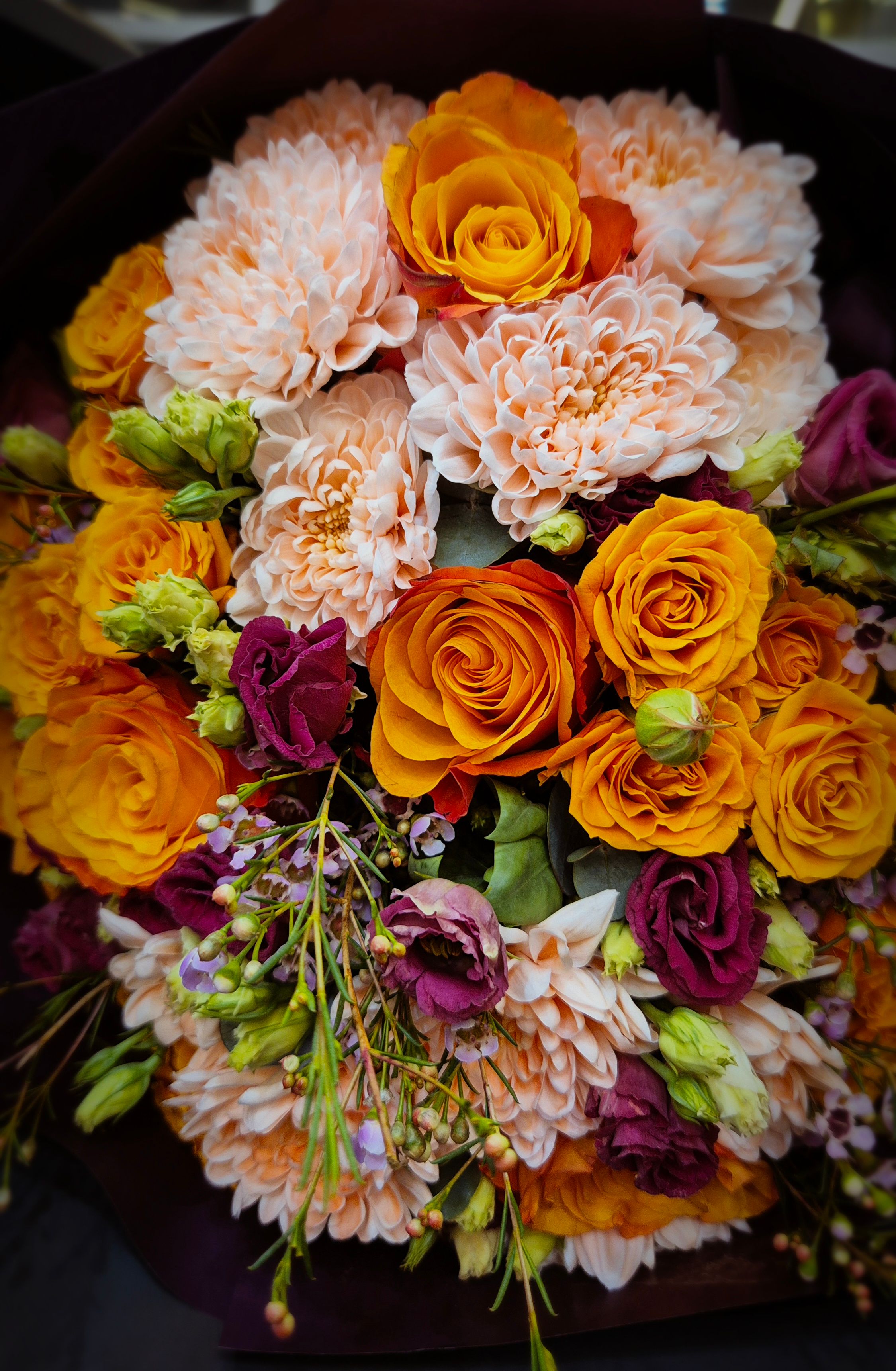 Milestone birthday flowers