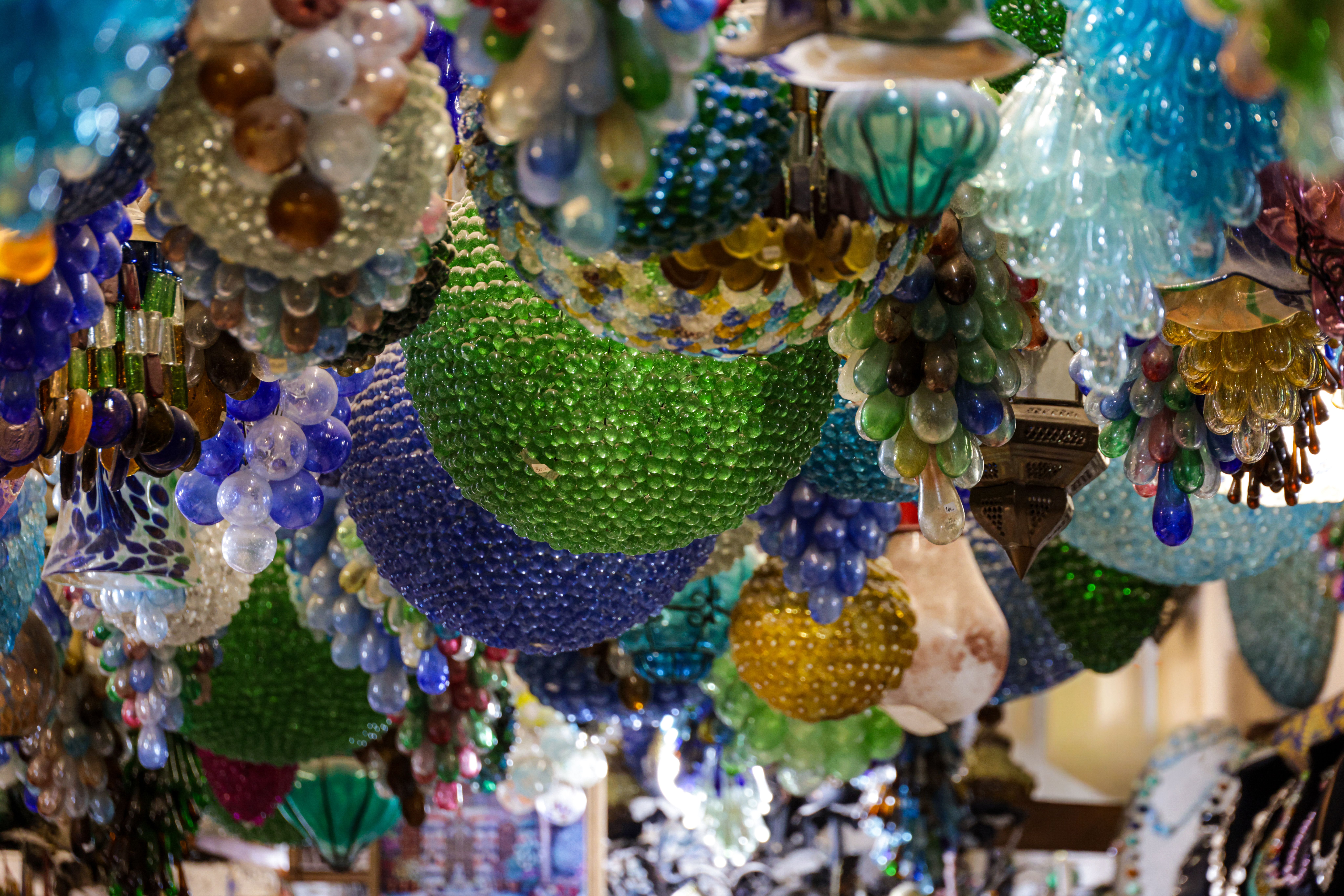 murano glass chandelier