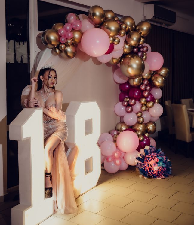 18th Birthday invitation Moonlight