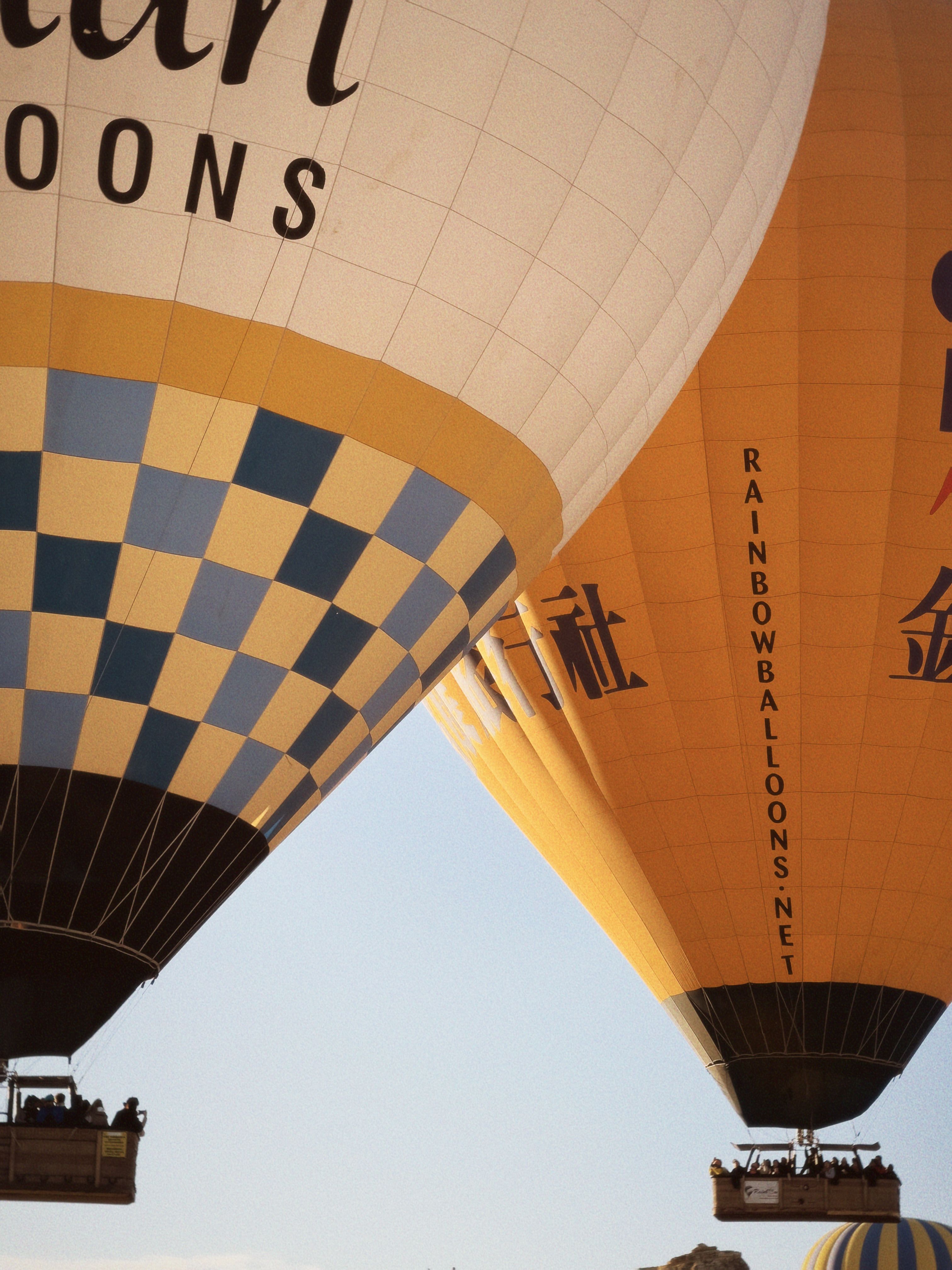 Colorful Hot Air Balloons Floating in the Sky · Free Stock Photo