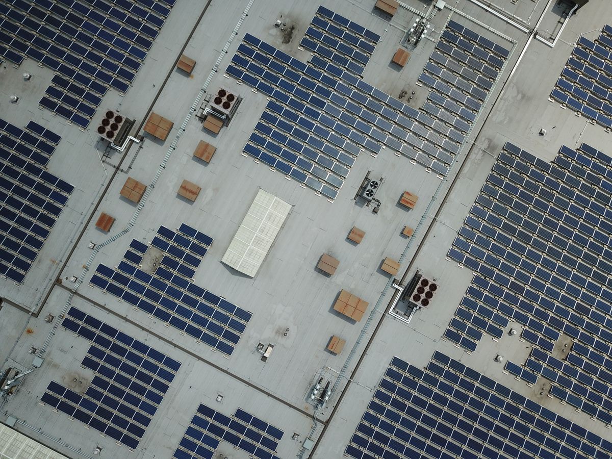Roof space for solar panels