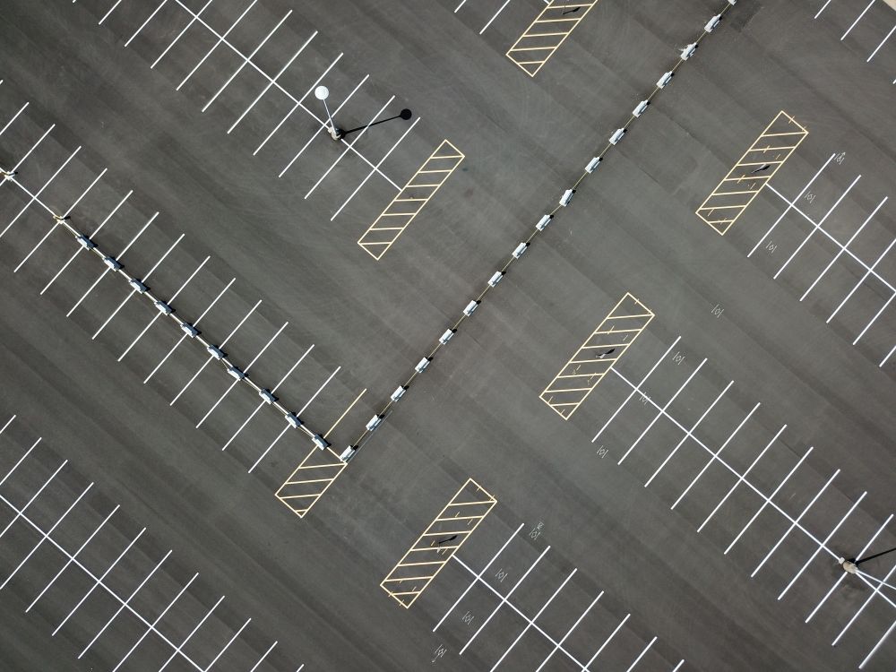 New Layout & Striping