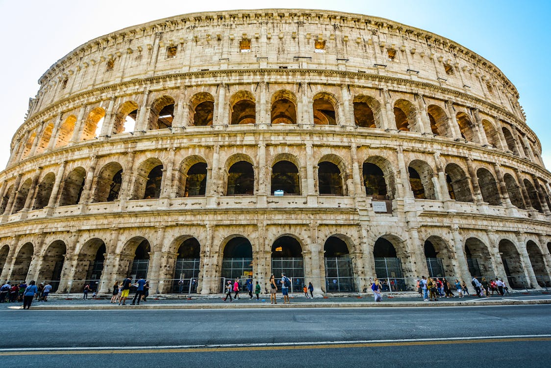 Free Coliseum, Rome Stock Photo