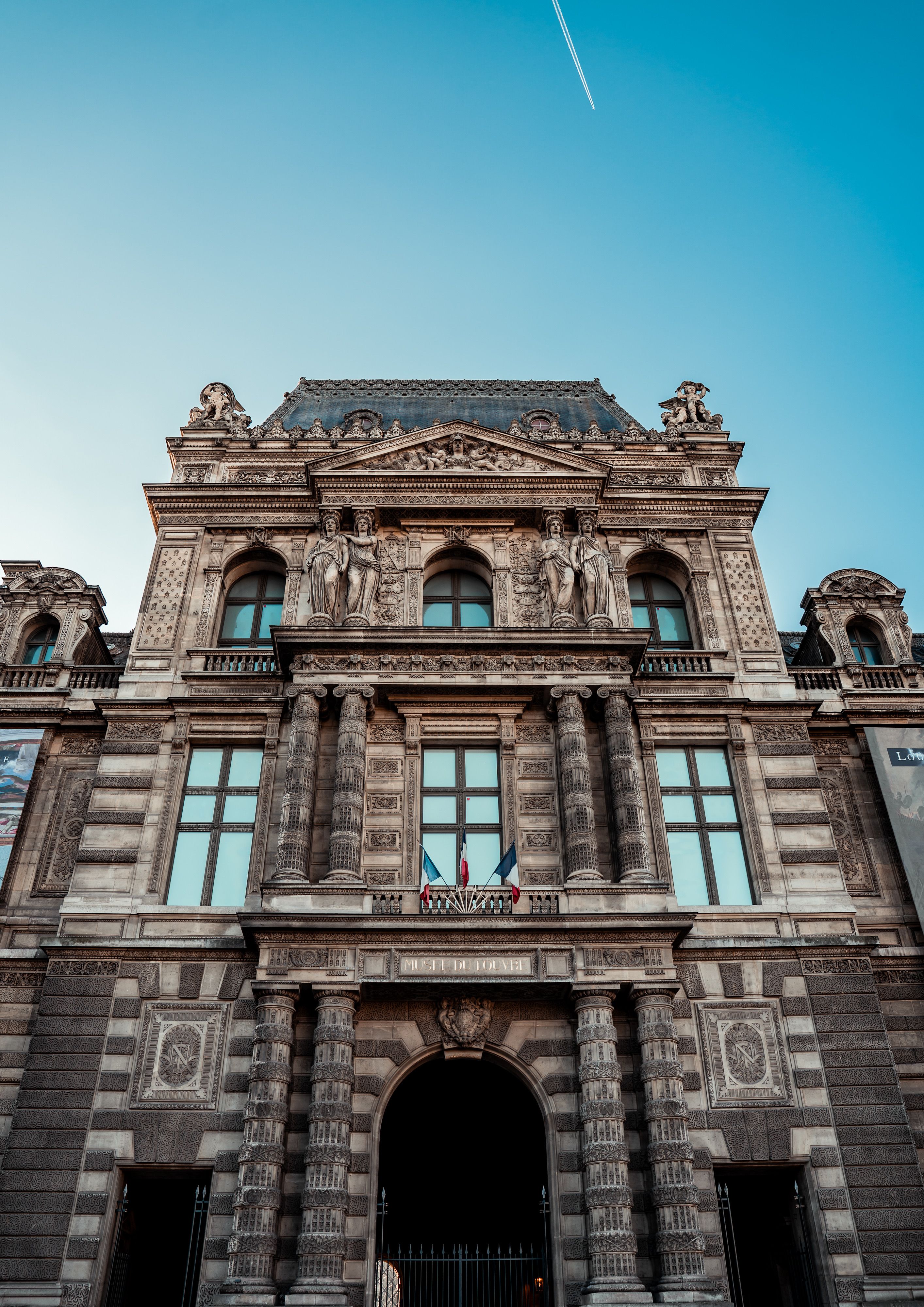 Historic European Building Against a Clear Sky · Free Stock Photo