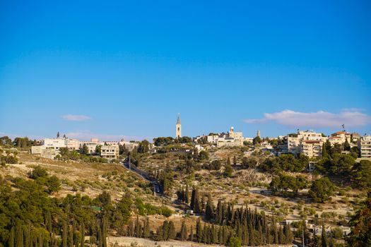 Church of the Holy Sepulchre dawn — Jerusalem