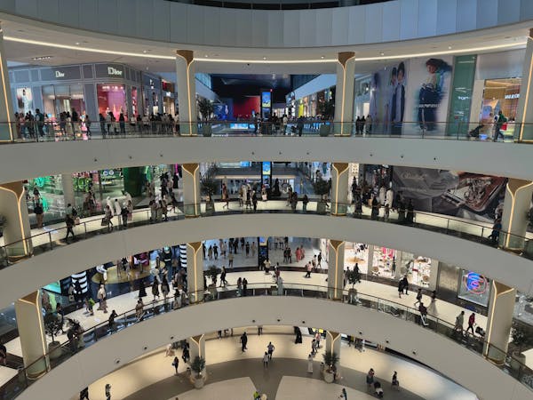 Dubai Mall & Çeşme Gösterisi, Dubai