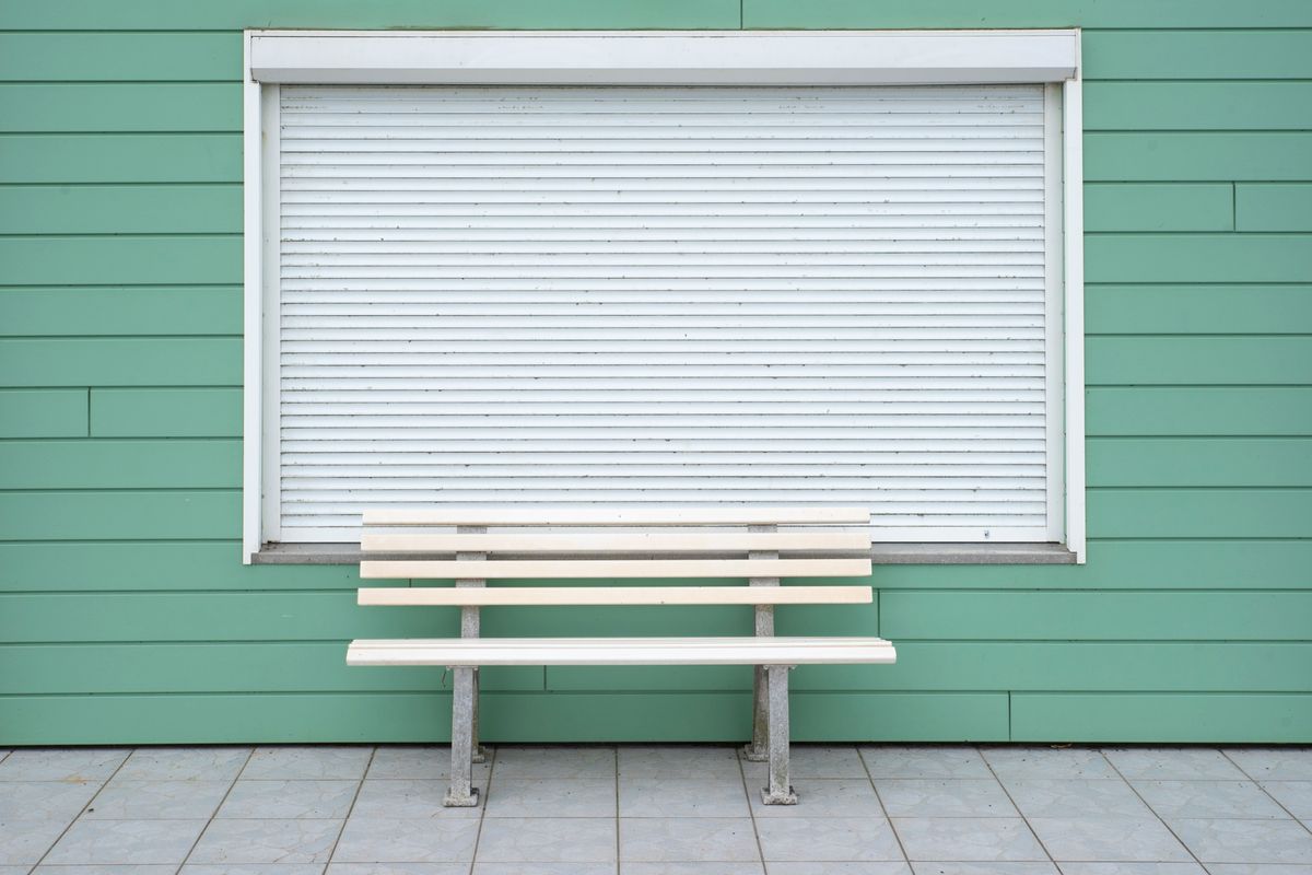 Cortinas de aluminio acabadas en obra