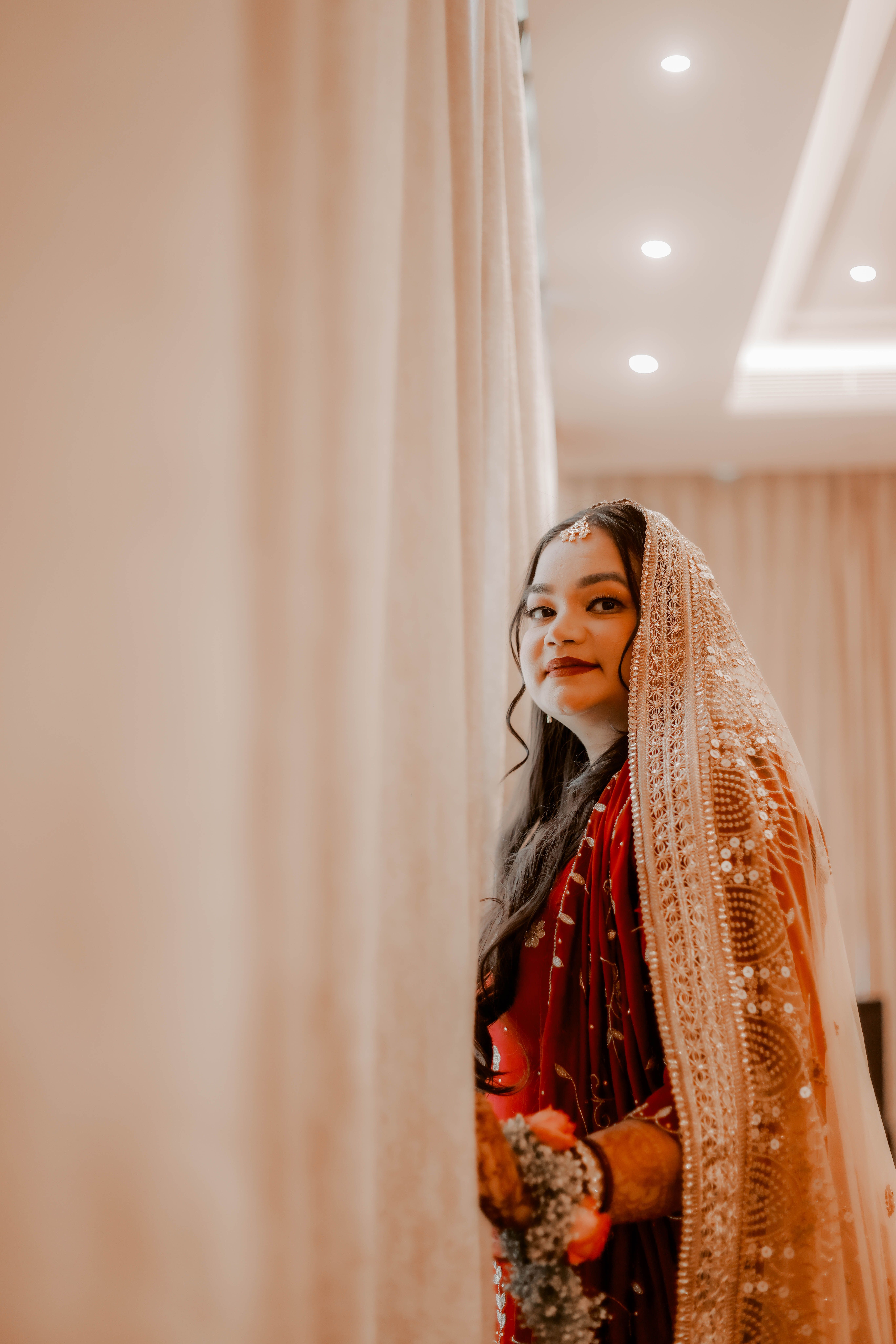 Stunning Indian Bride in Traditional Attire · Free Stock Photo
