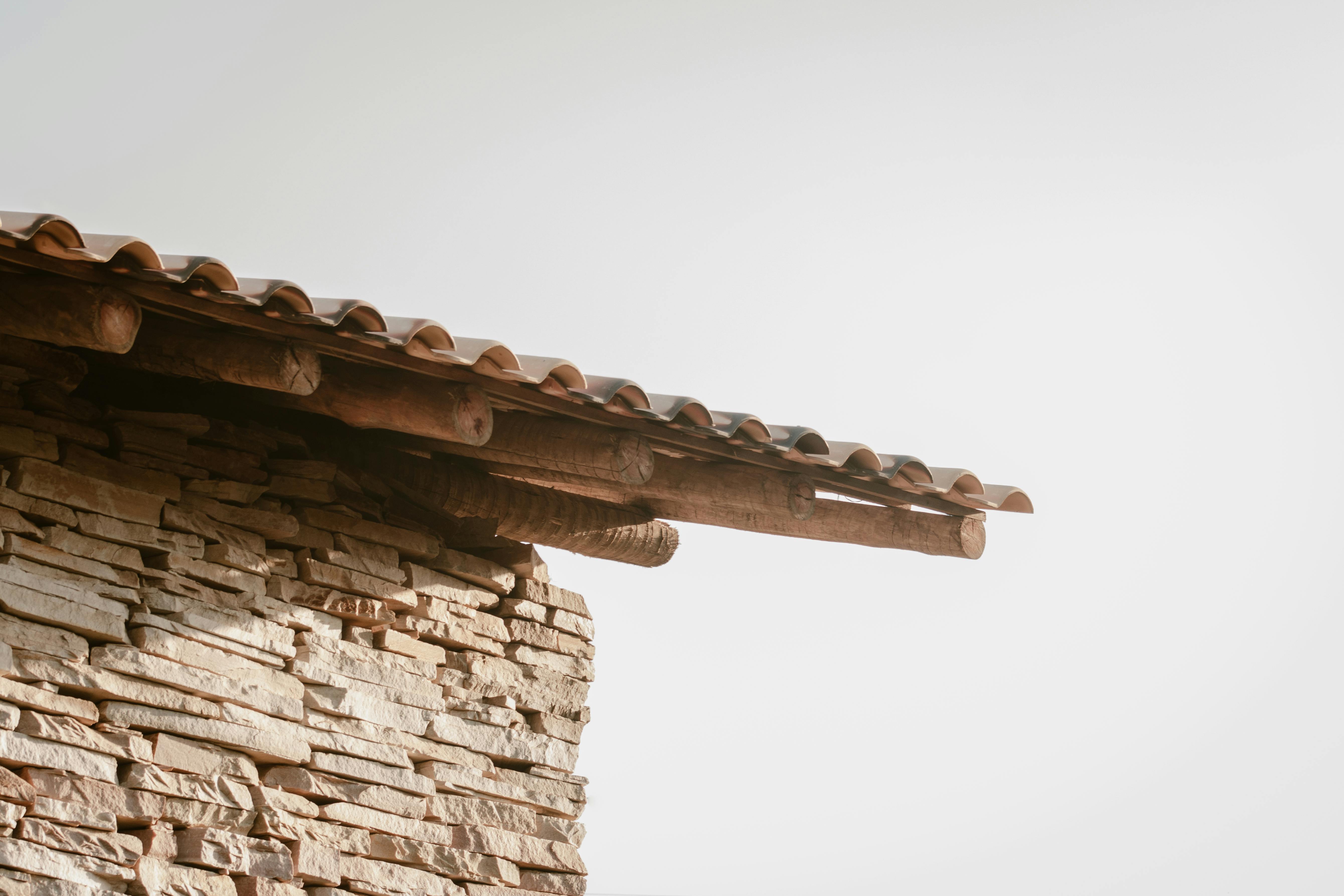 Roofing work in progress