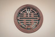 Traditional Chinese Circular Wall Ornament