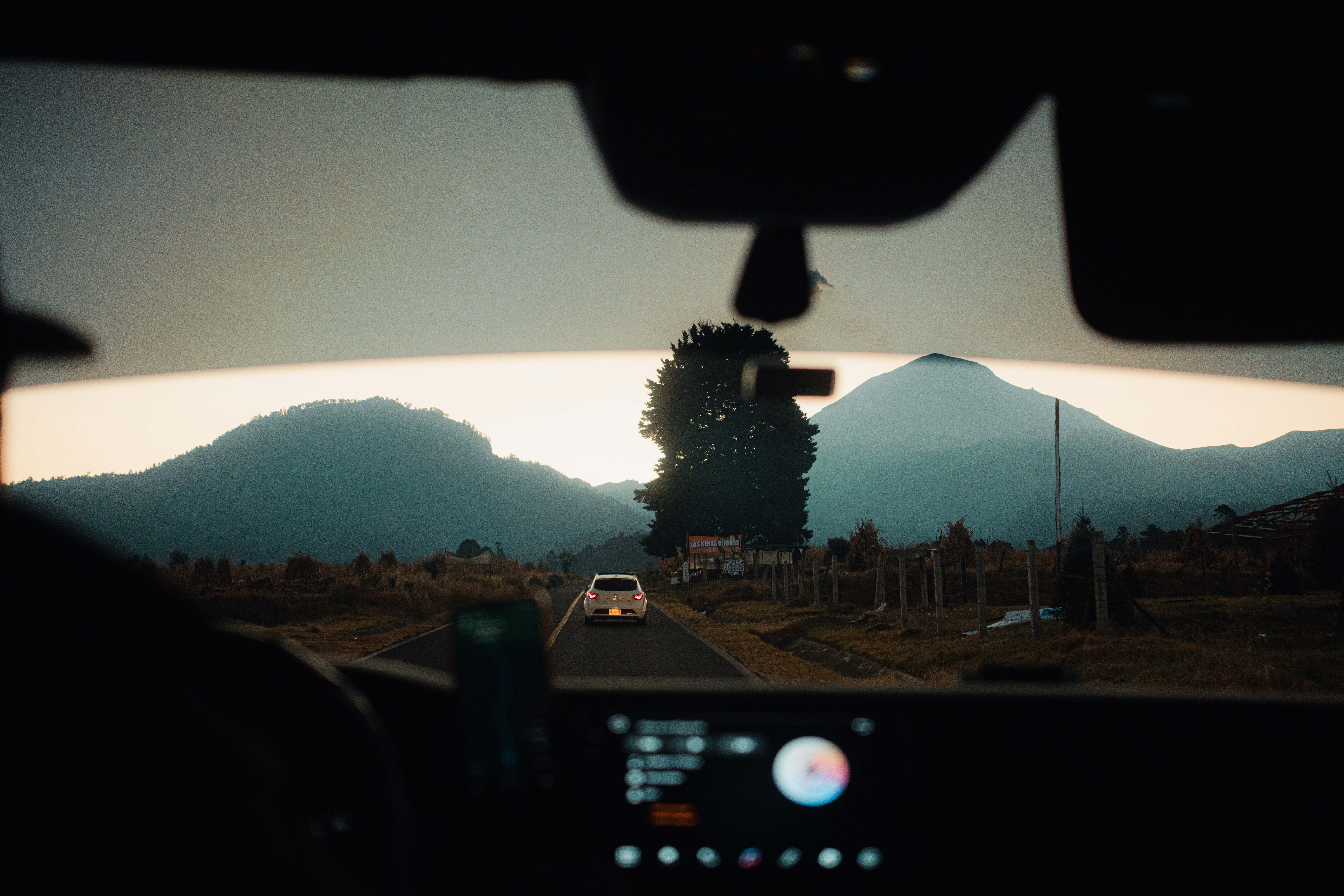 Scenic Road Trip through Mountainous Landscape · Free Stock Photo