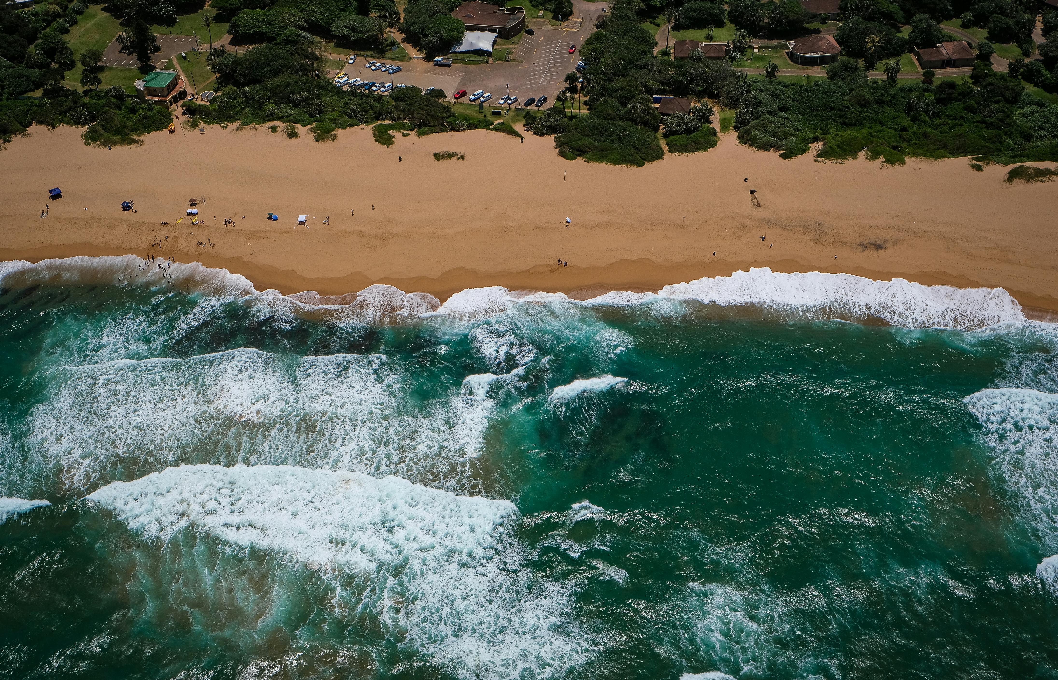 Aerial Photo of Shoreline · Free Stock Photo