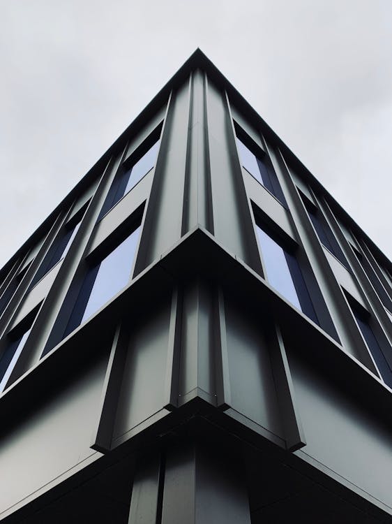Low Angle Photography of Gray Building Structure