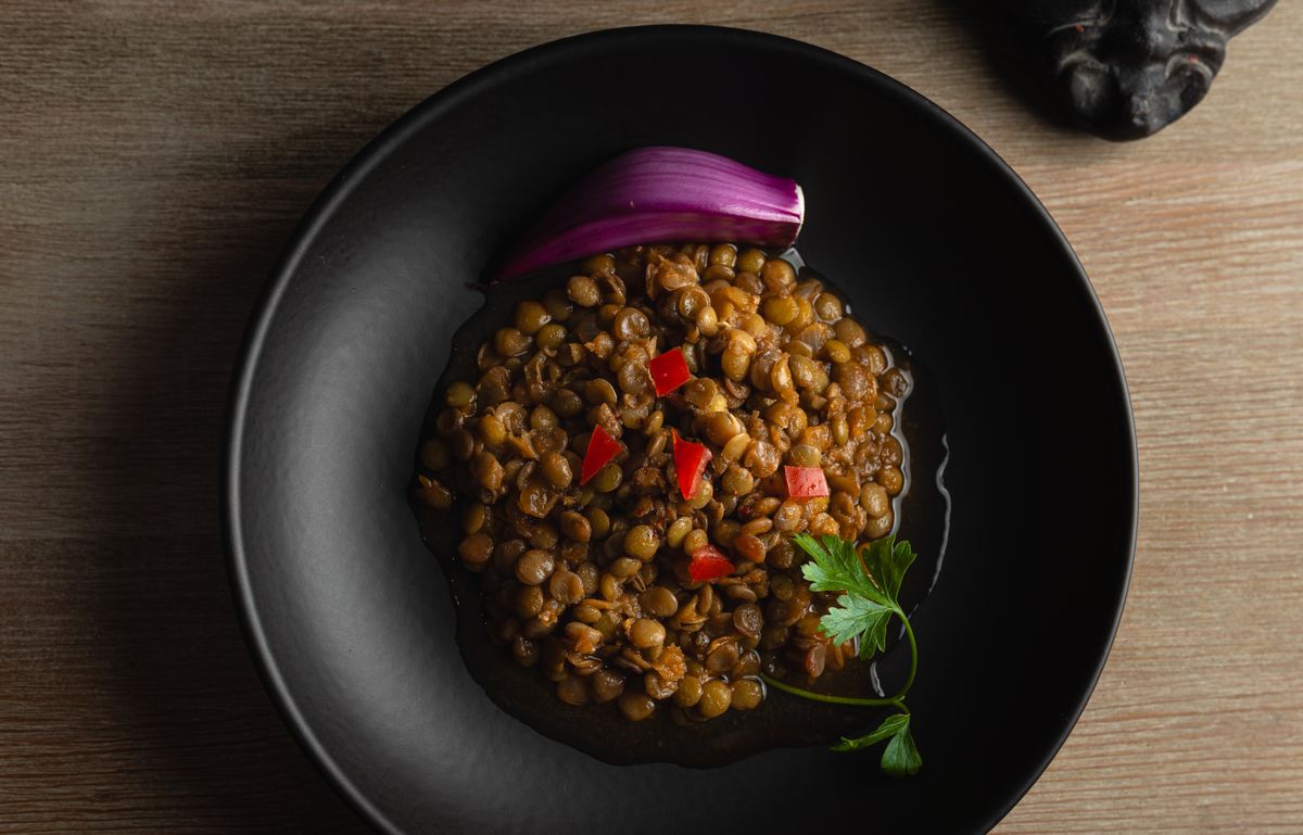 Lentejas guisadas con verduras, receta con su lista de la compra