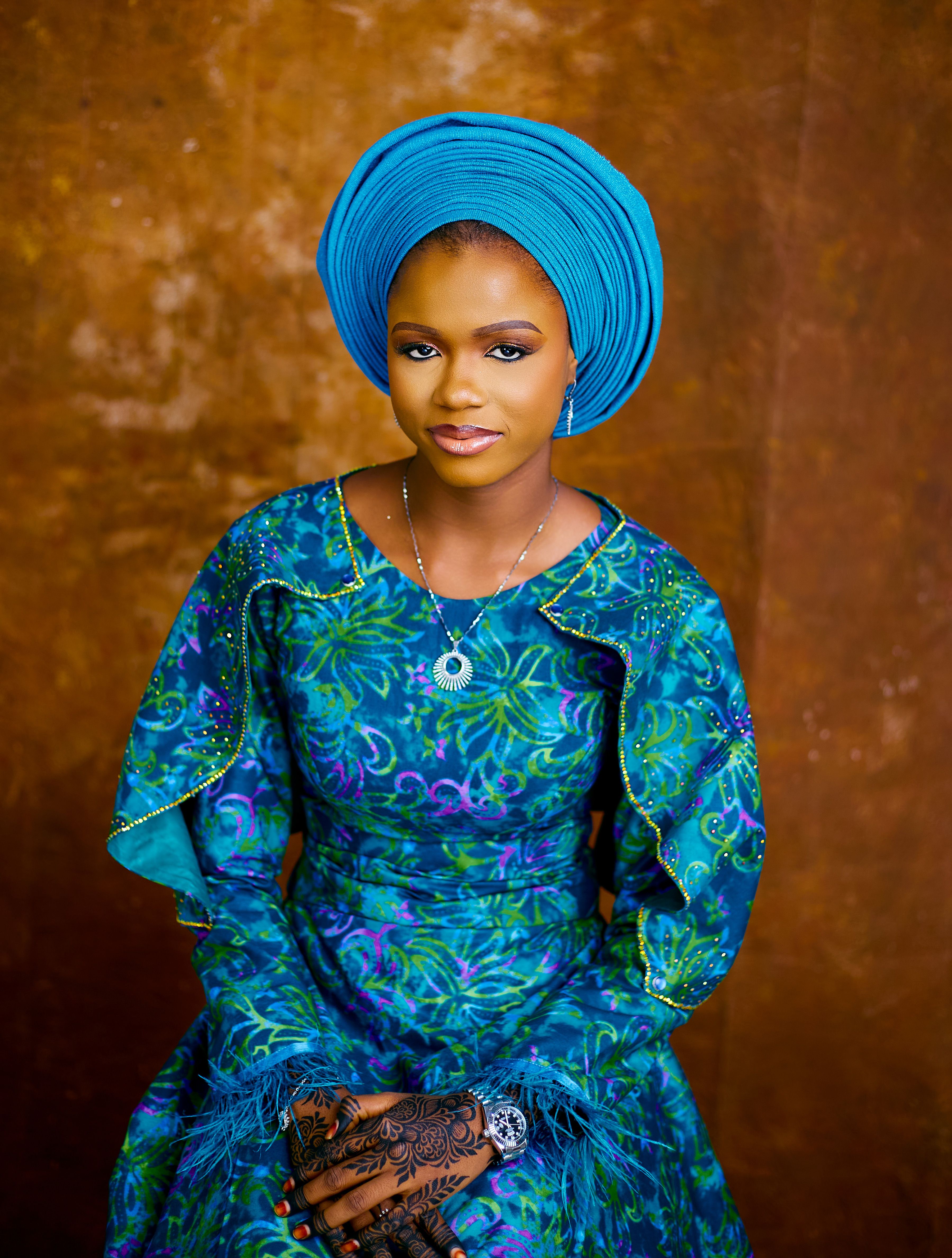 Elegant African Woman in Traditional Attire · Free Stock Photo