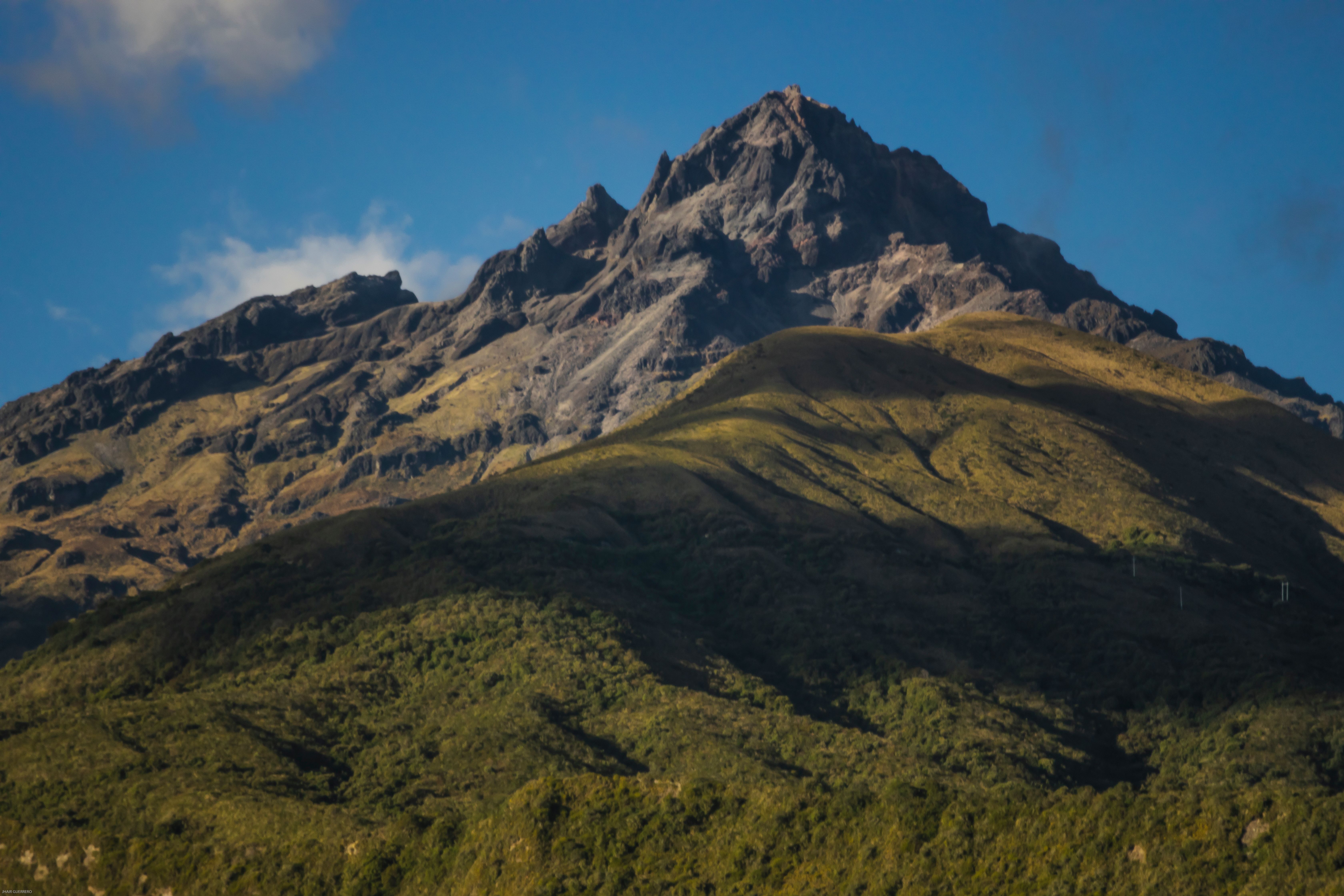 Breathtaking Ecuadorian Cooking Classes Rooftop (English) Review: A Delicious Cultural Expedition in Quito Review 2026 - Majestic Imbabura Volcano in Ecuador captured with lush greenery and clear skies.