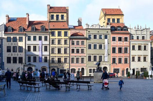 Praga district street art afternoon — Warsaw