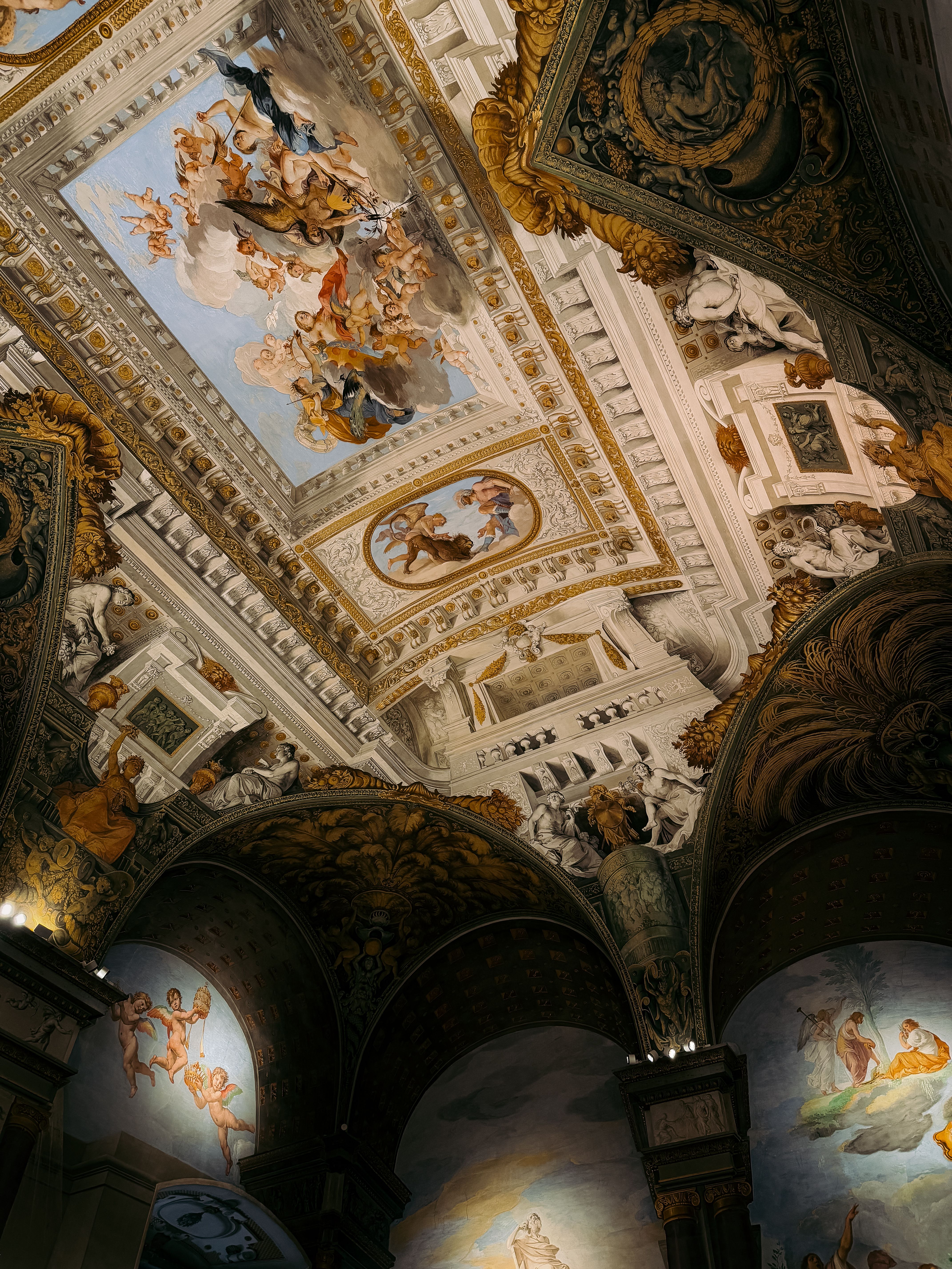 Renaissance Art Ceiling in Florence, Italy · Free Stock Photo