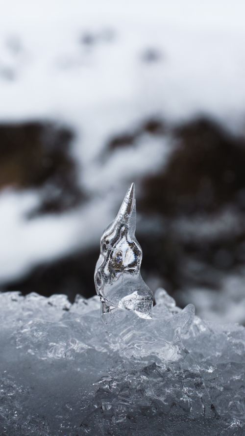 Triangular Ice Triangular Ice in Sand · Free Stock Photo