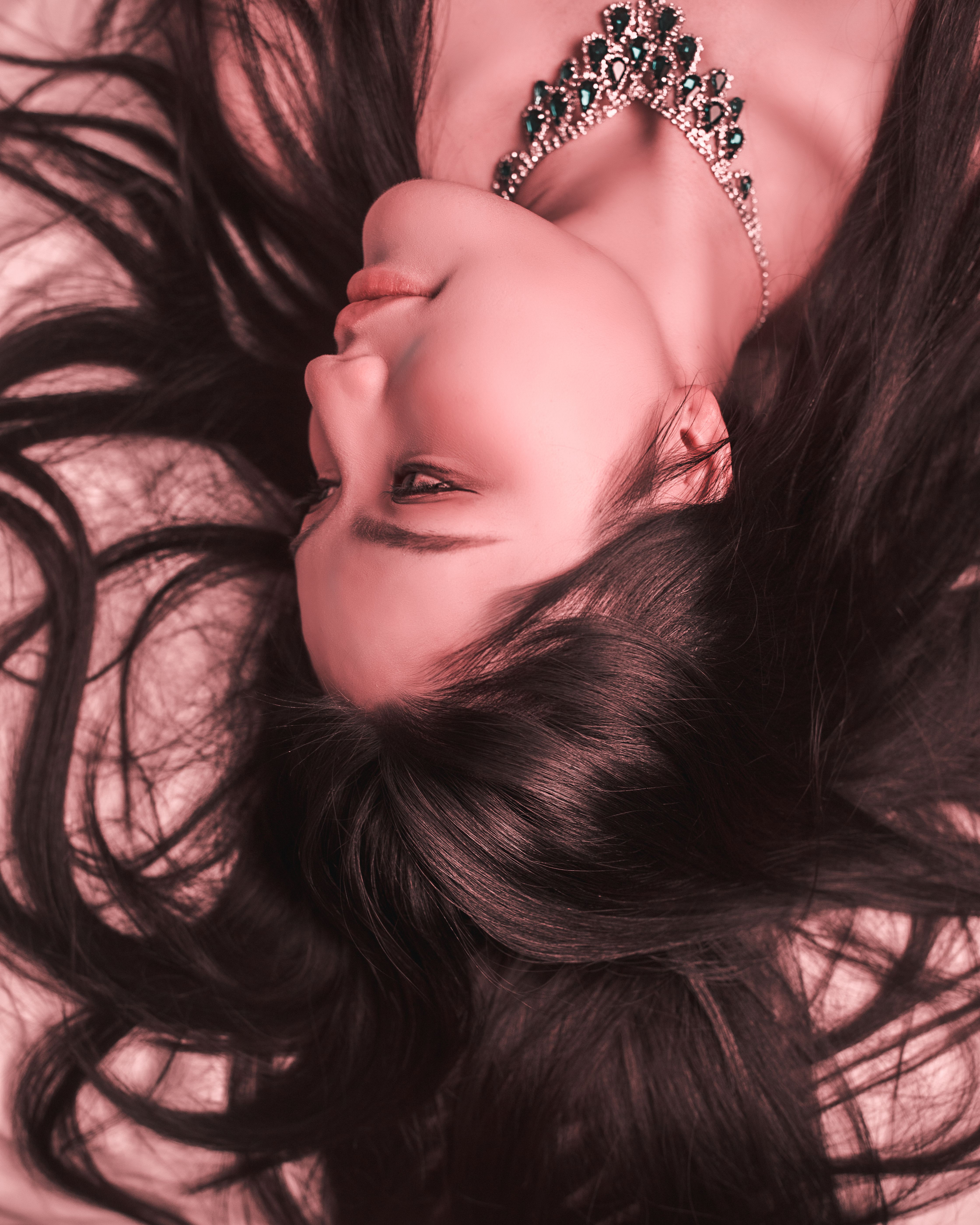 Elegant Portrait of Woman with Long Hair · Free Stock Photo