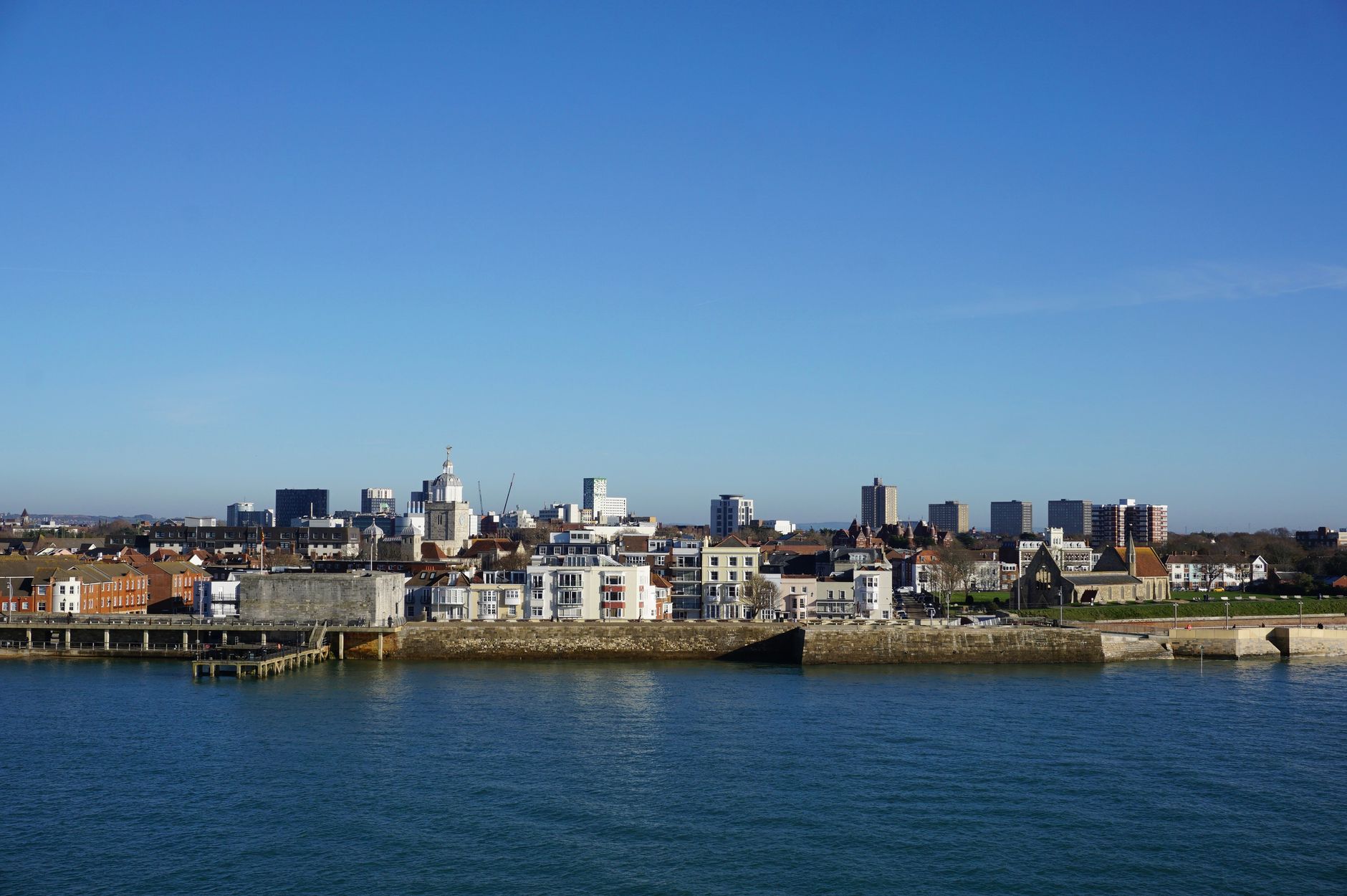 Portsmouth cityscape