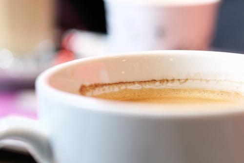 Closeup Photography of Cup Filled With Coffee