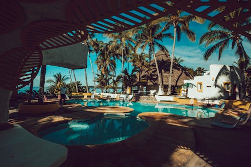 Pool in Tropical Holiday Resort