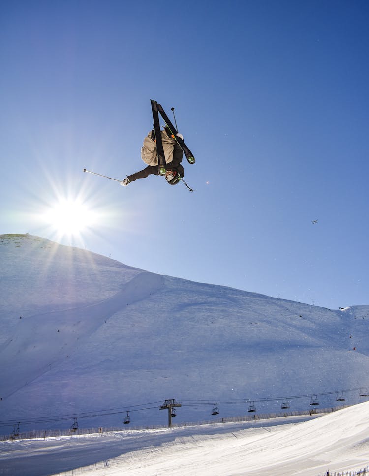 Photo Of Person Playing Snow Ski