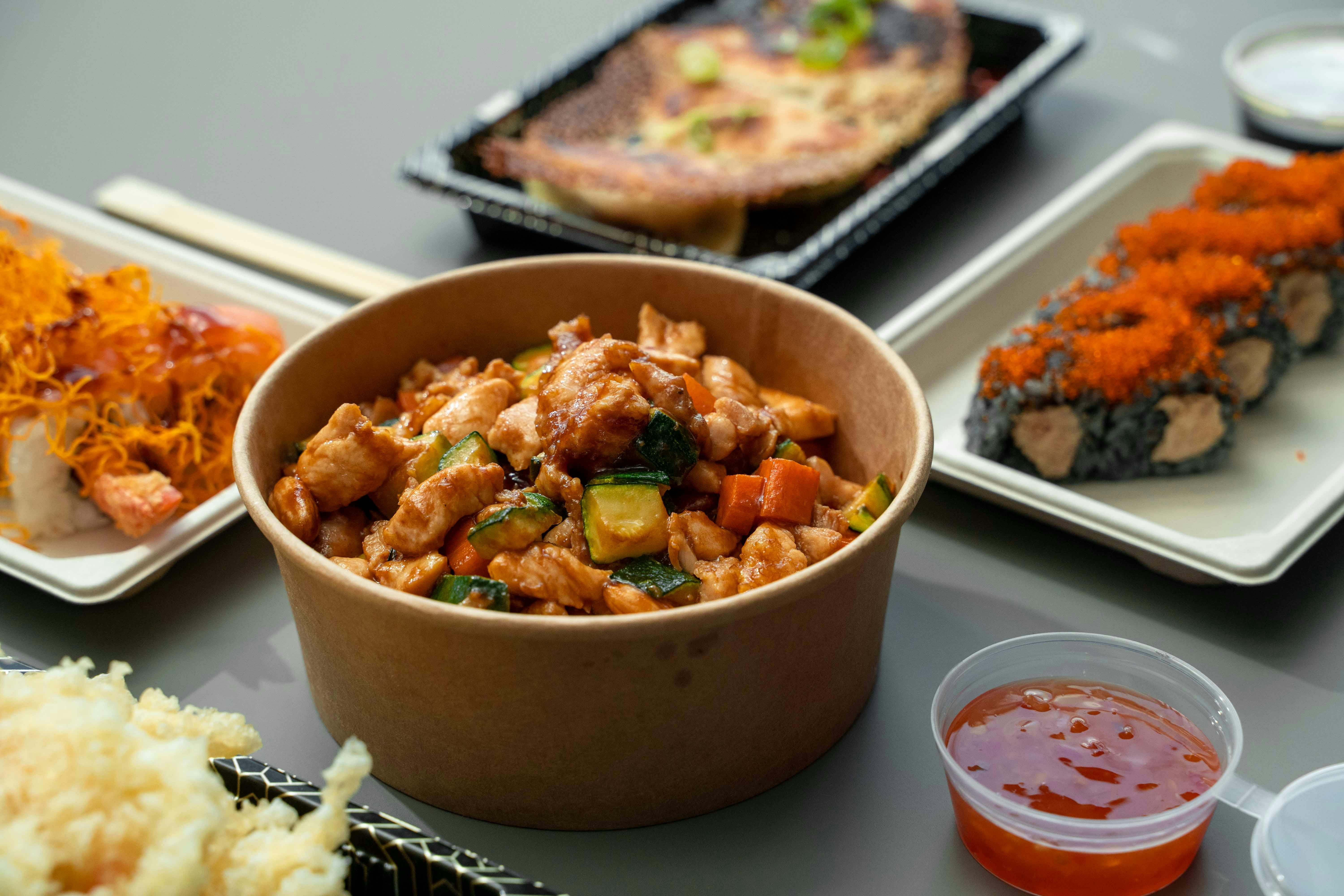 Salmon Teriyaki Bowl