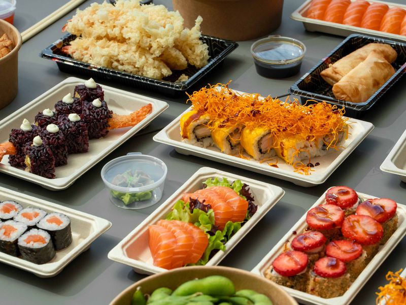 Sake fridge — small, deliberate
