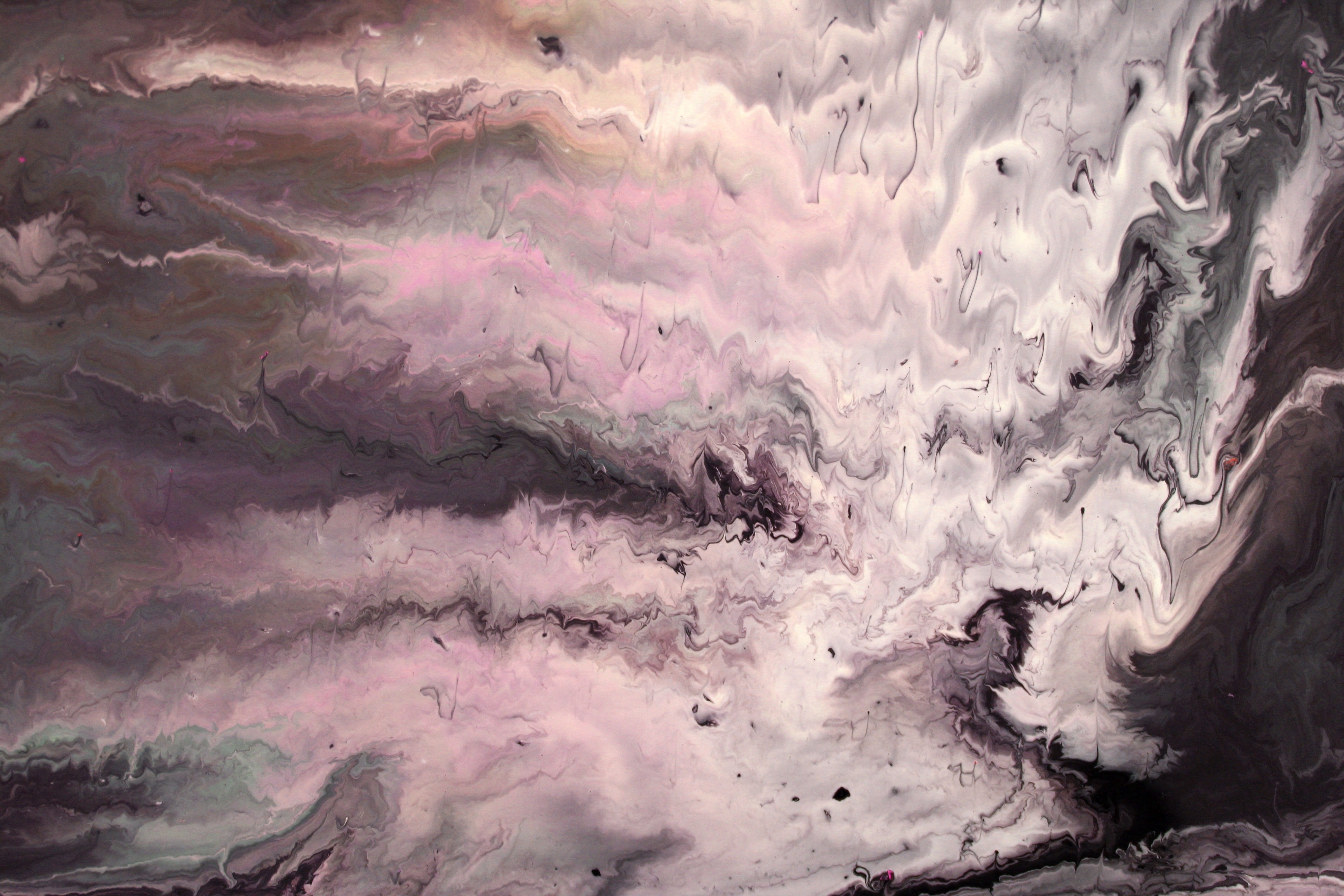 Abstract Pastel Fluid Art in Guaratuba · Free Stock Photo