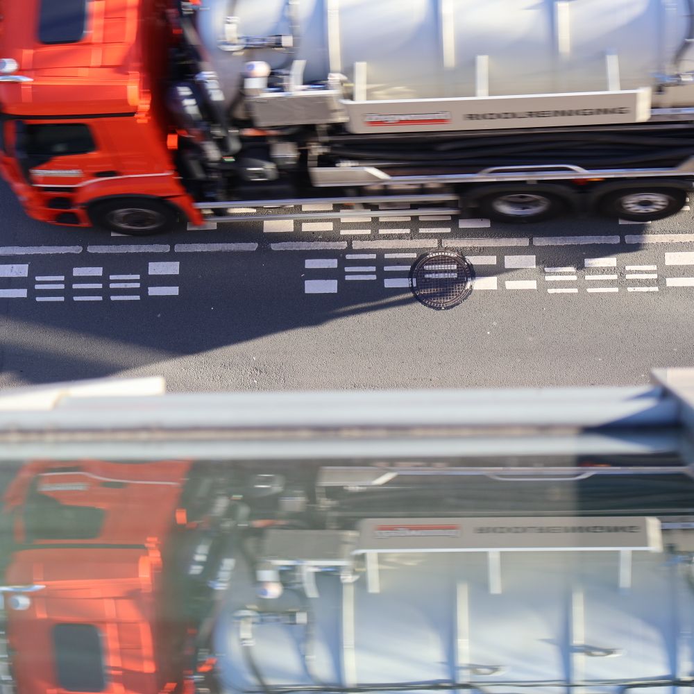 London to Wakefield — removal van on the motorway for a long-distance move