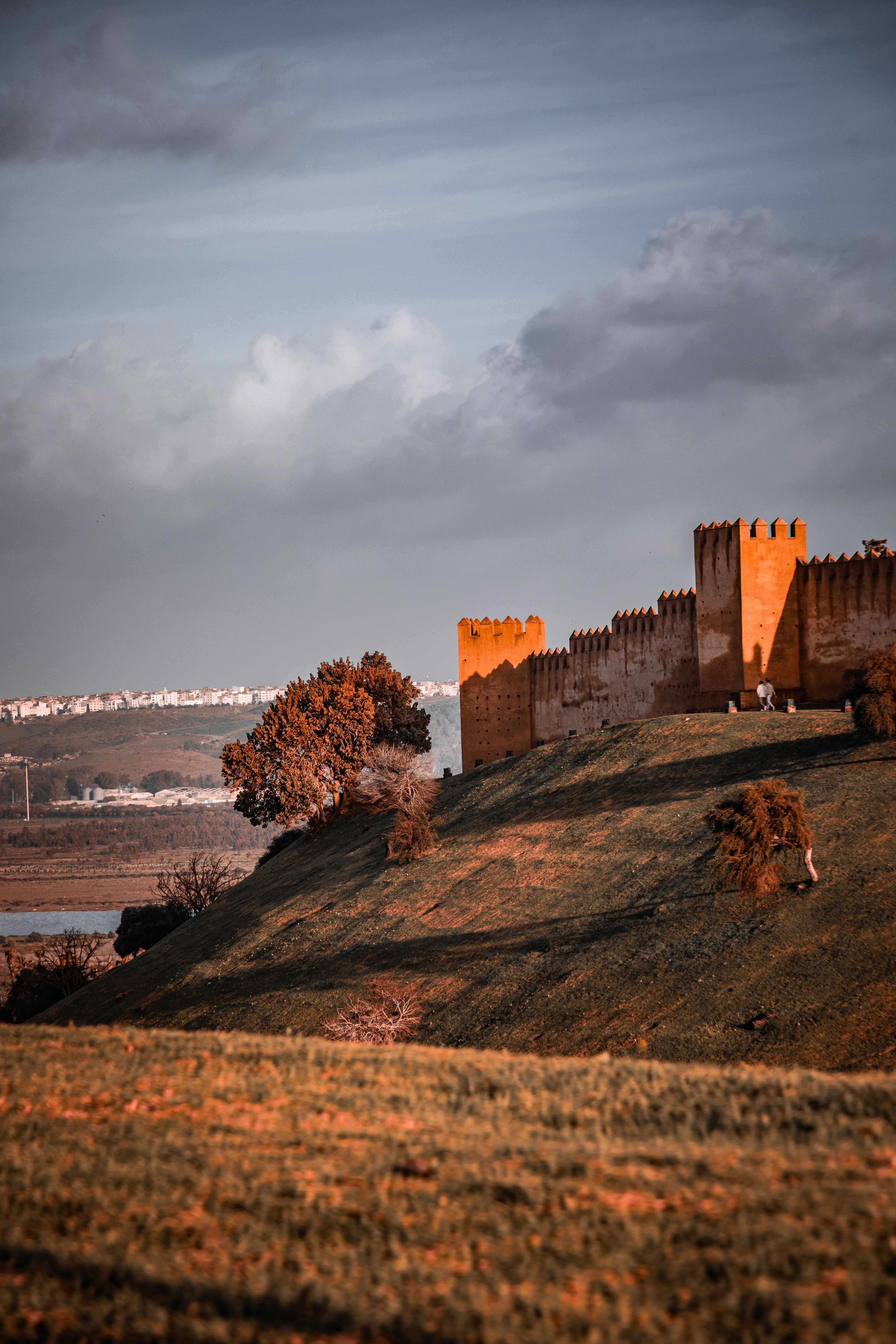 Sunset View of Chellah Fortress in Rabat · Free Stock Photo