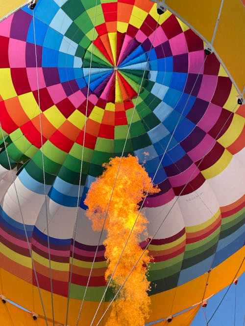 Free Colorful Hot Air Balloon Stock Photo