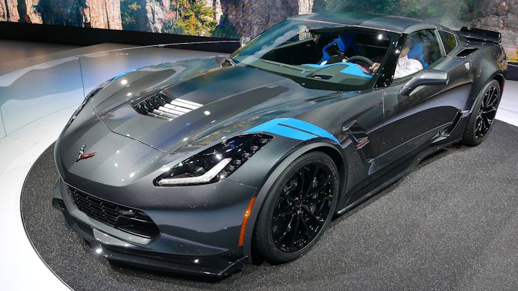 Black Chevrolet Corvette