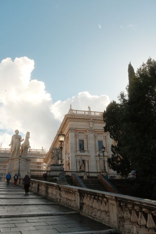 Capital Building In Rome Majestic Architecture at Capitoline Hill in Rome · Free Stock Photo